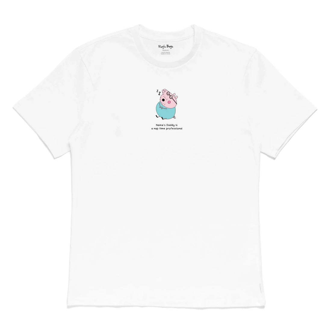 Roys Boys White T-Shirt Imagery_0000_Mens Front