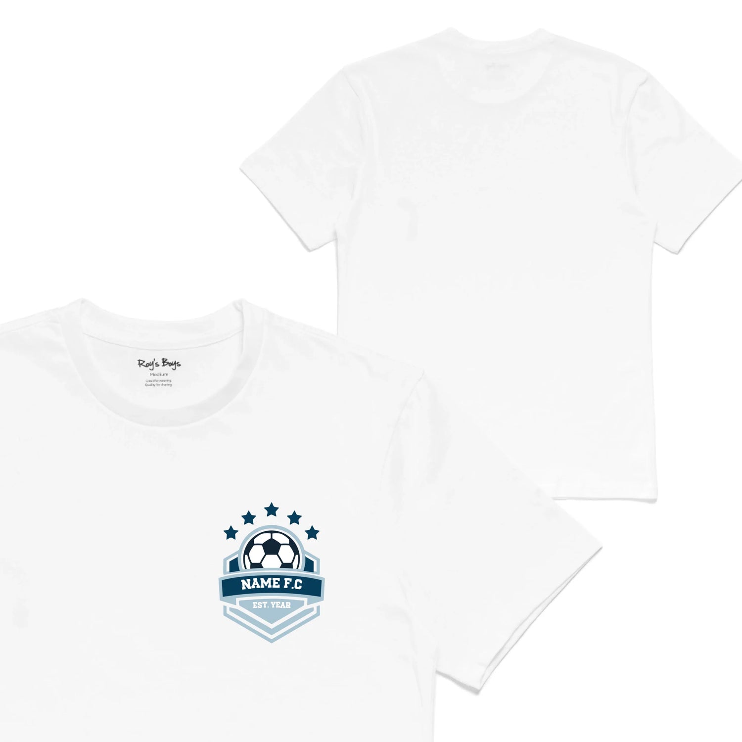 Roys Boys White T-Shirt Imagery_0001_Mens Back both-01