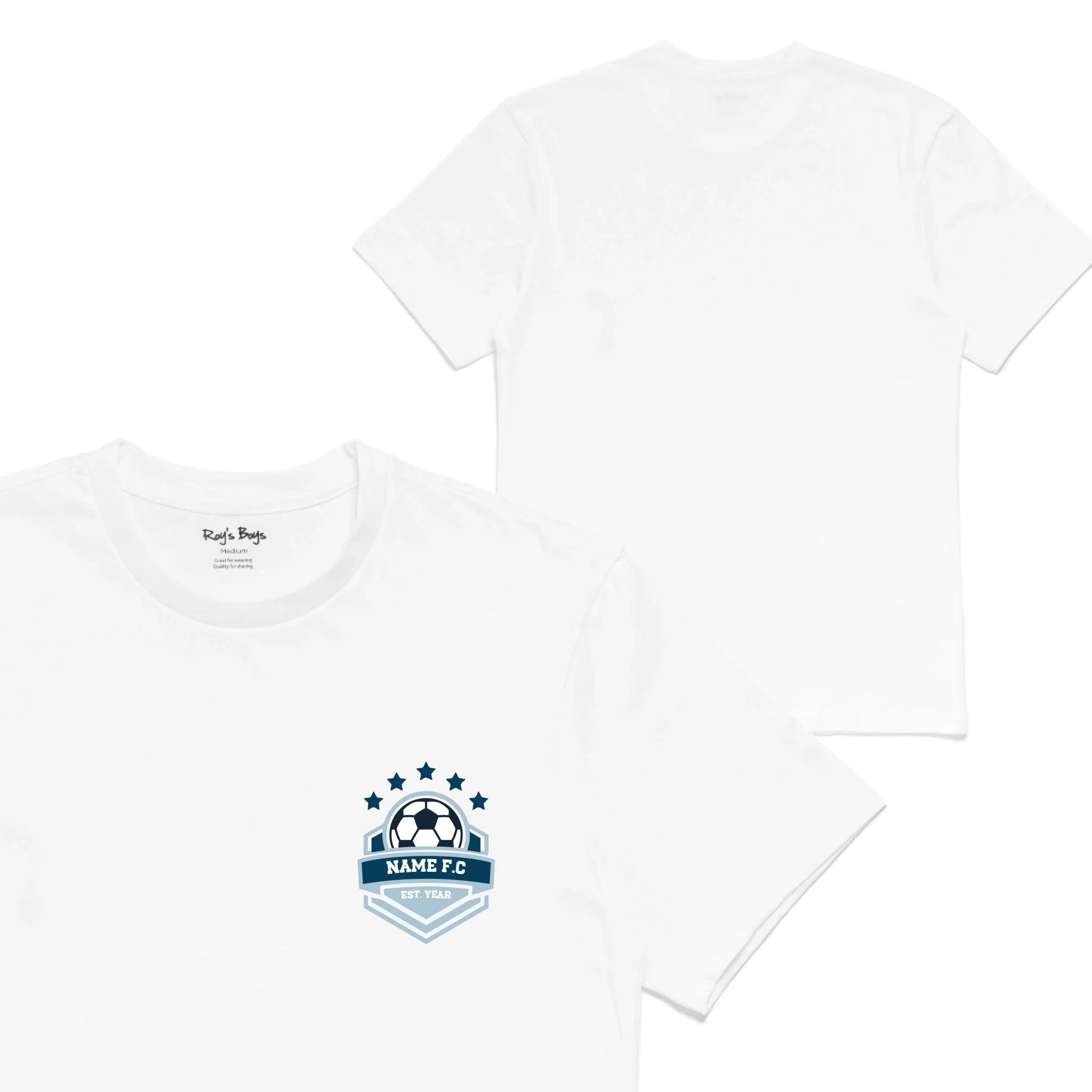Roys Boys White T-Shirt Imagery_0001_Mens Back both-01