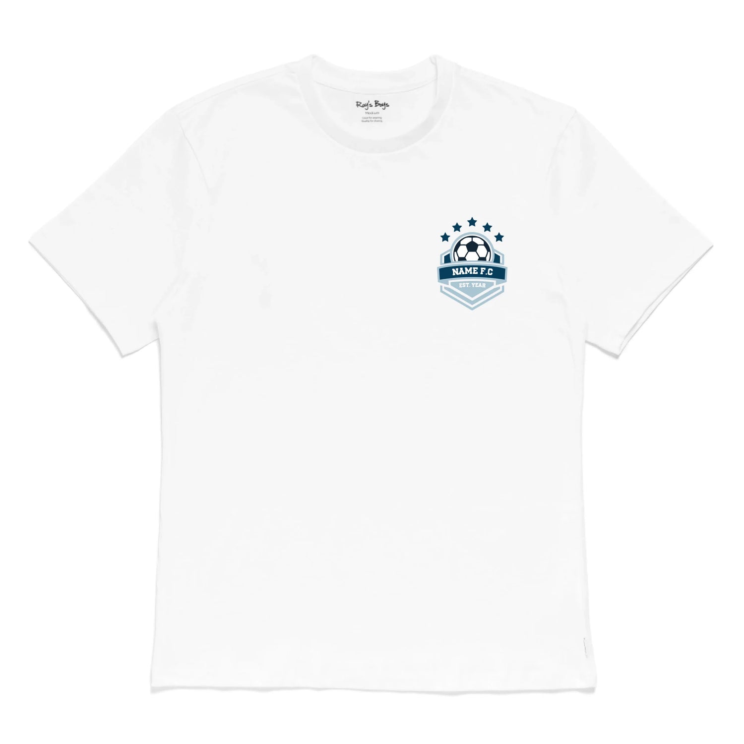 Roys Boys White T-Shirt Imagery_0000_Mens Front
