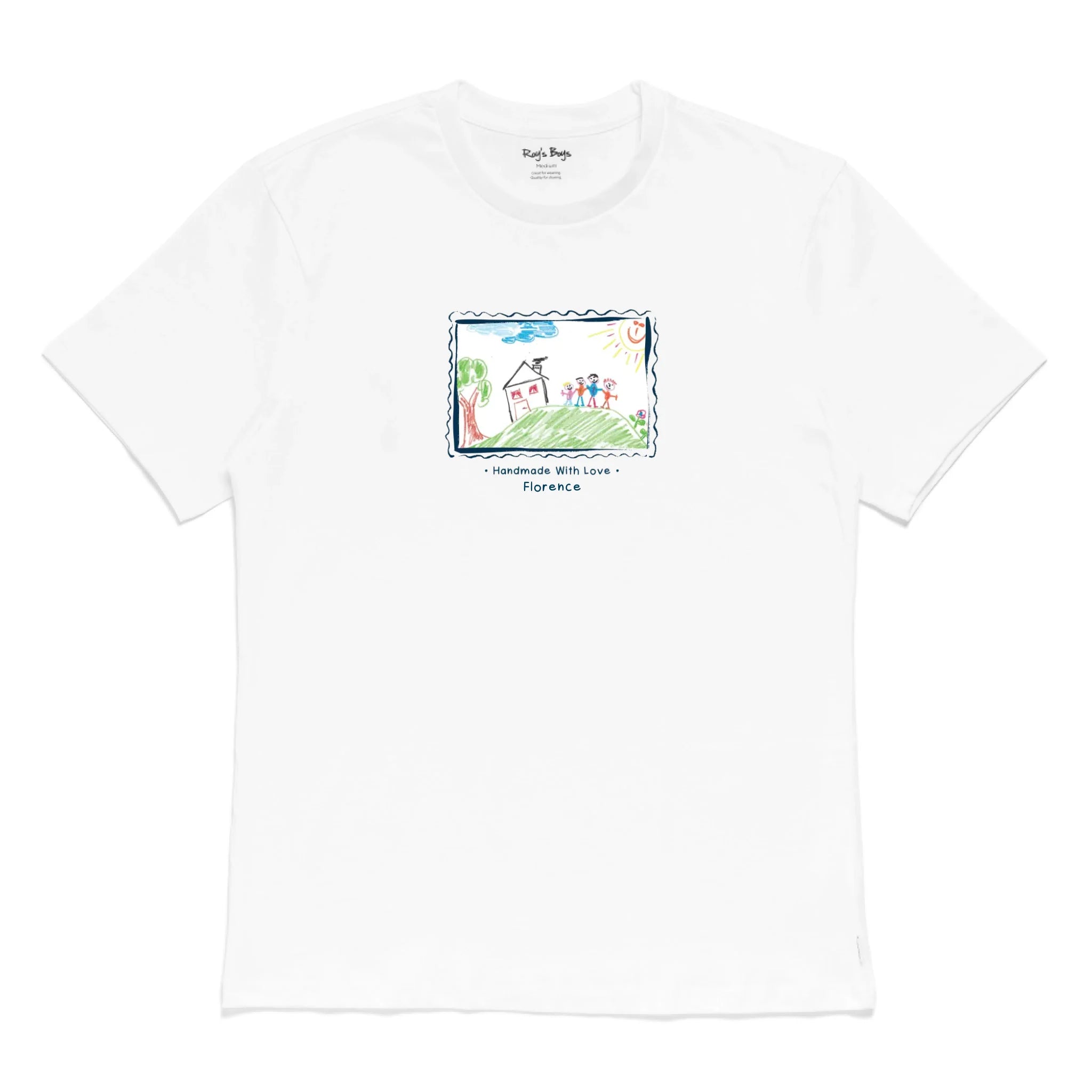 Roys Boys White T-Shirt Imagery_0000_Mens Front
