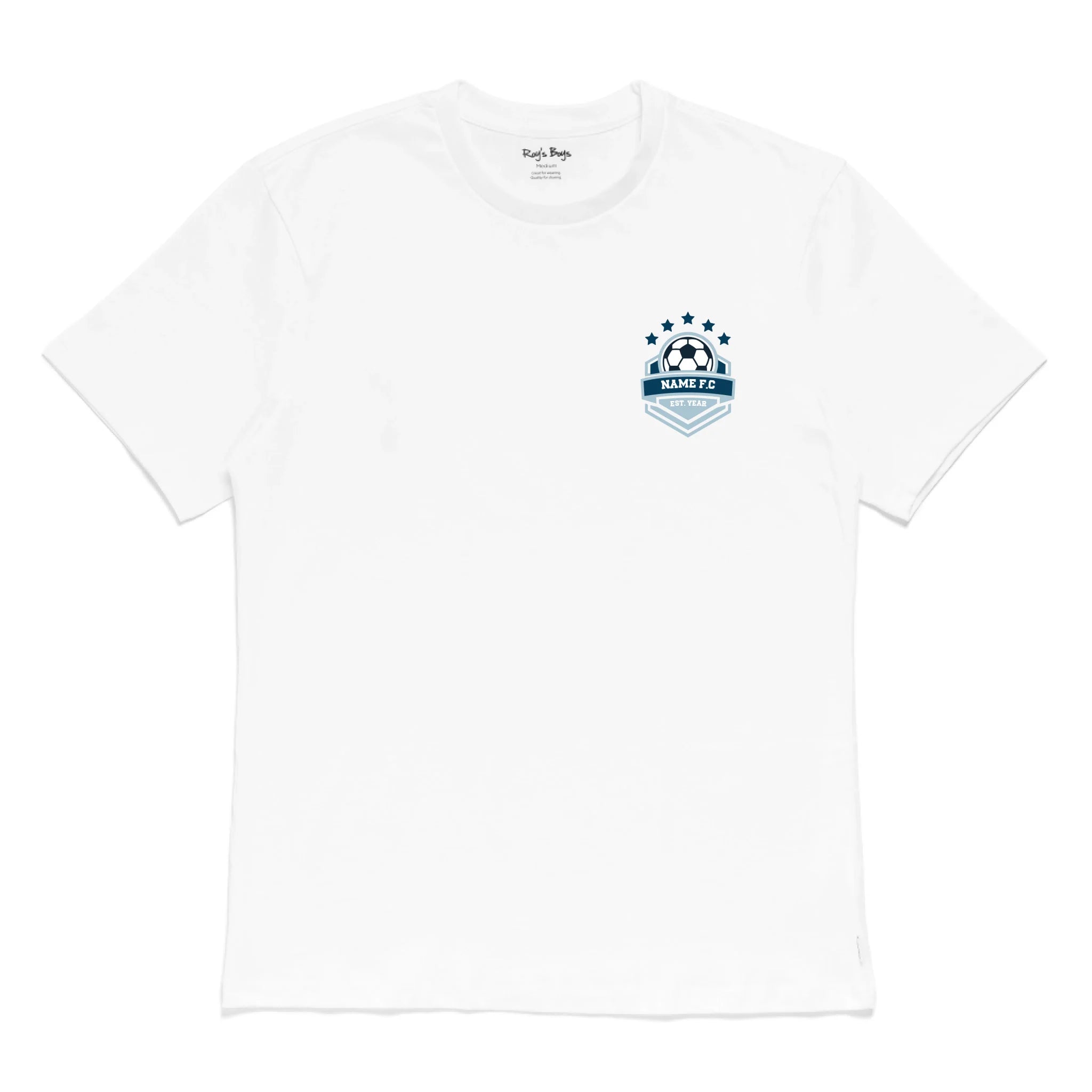 Roys Boys White T-Shirt Imagery_0000_Mens Front