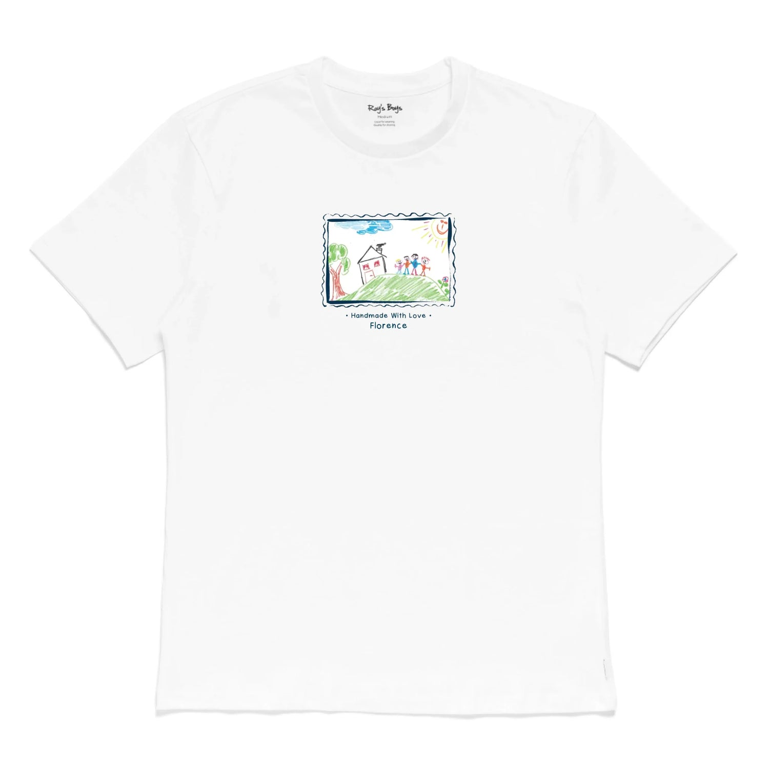 Roys Boys White T-Shirt Imagery_0000_Mens Front