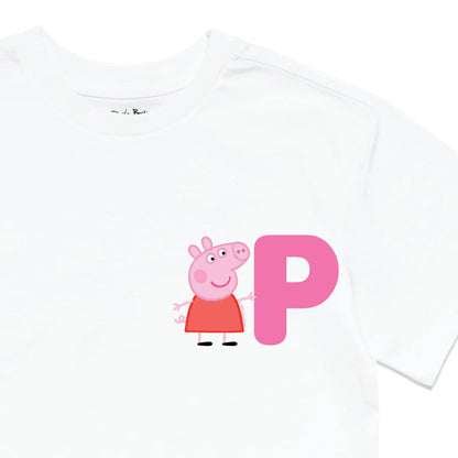 Personalised Initial Peppa Pig T-Shirt
