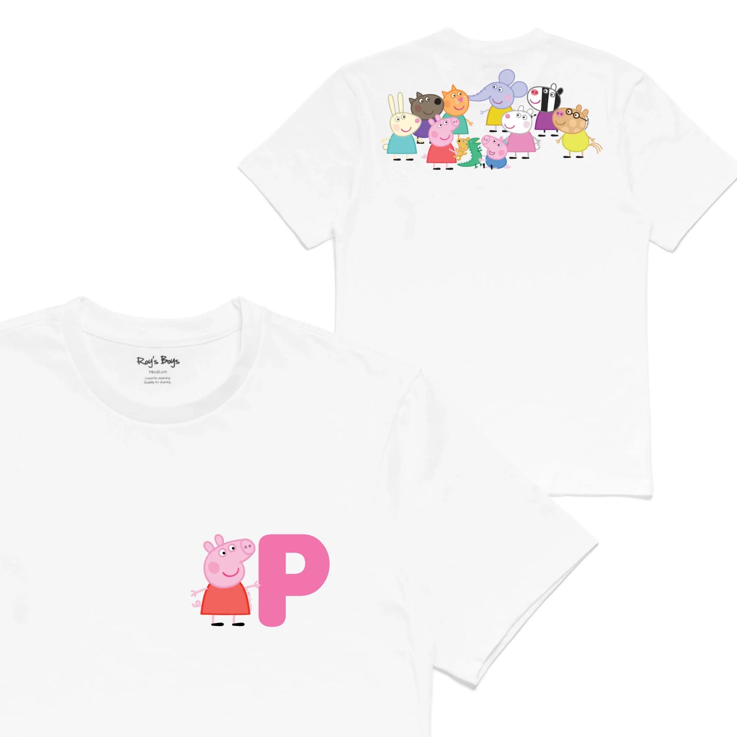 Roys Boys White T-Shirt Imagery_0001_Mens Back both-01