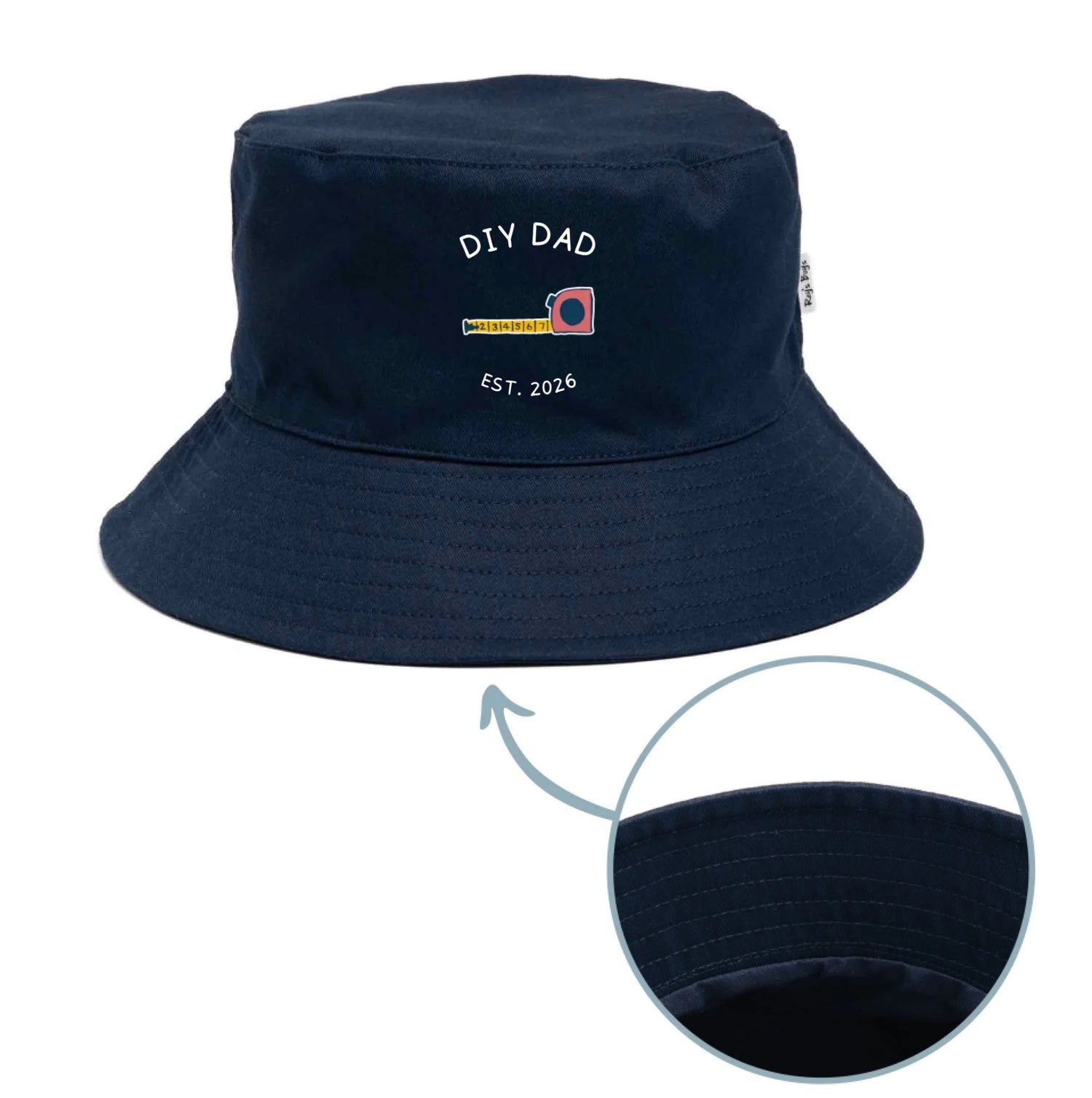 Personalised DIY Dad Adult Bucket Hat