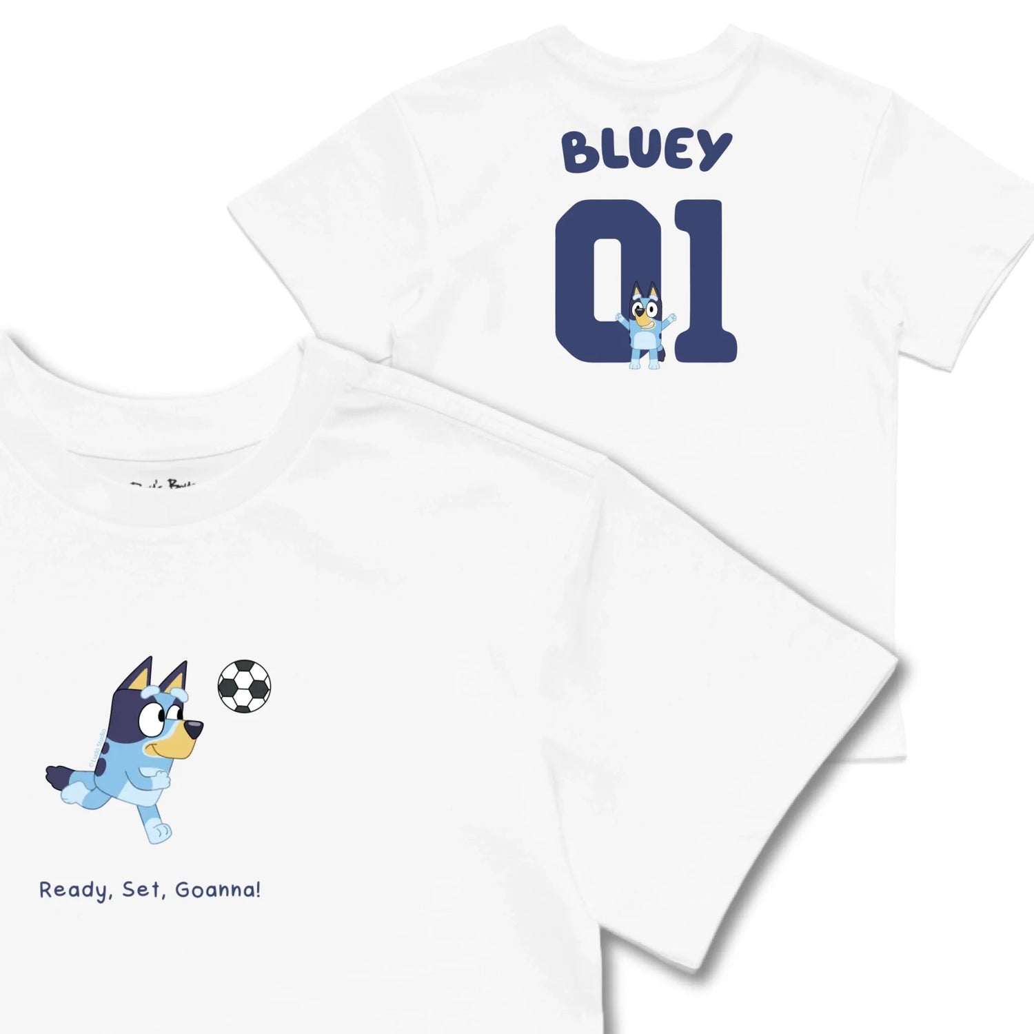 Kids TSHIRT Main Image Front and Back_White frontback back view