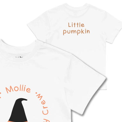 Kids TSHIRT Main Image Front and Back_White frontback back view