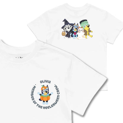 Kids TSHIRT Main Image Front and Back_White frontback back view