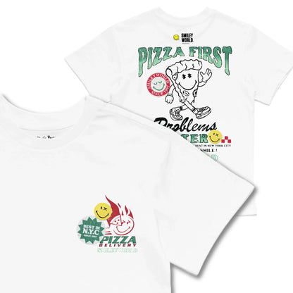 Kids TSHIRT Main Image Front and Back_White frontback back view