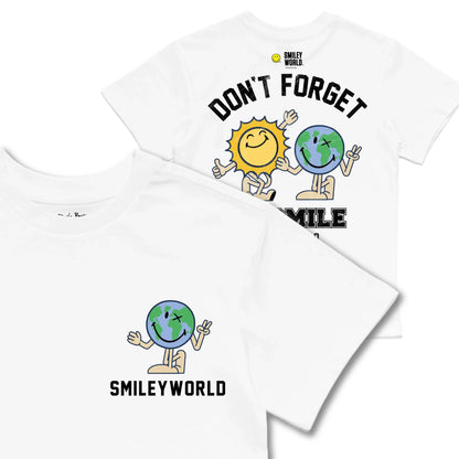 Kids TSHIRT Main Image Front and Back_White frontback back view