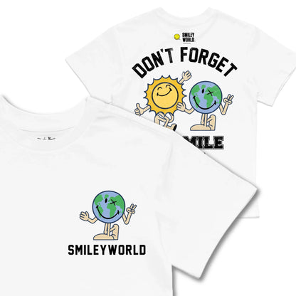 Kids TSHIRT Main Image Front and Back_White frontback back view