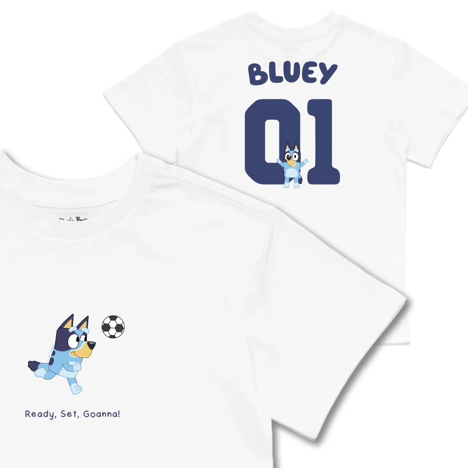 Kids TSHIRT Main Image Front and Back_White frontback back view