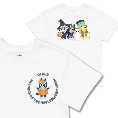 Kids TSHIRT Main Image Front and Back_White frontback back view
