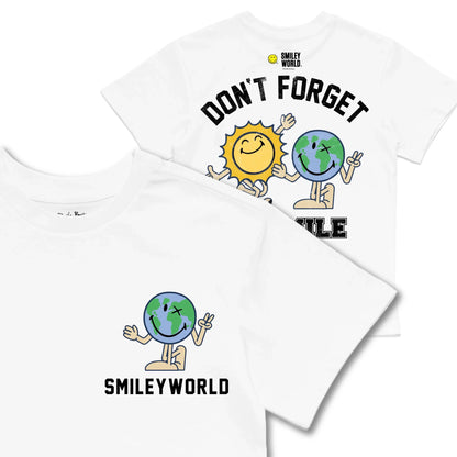 Kids TSHIRT Main Image Front and Back_White frontback back view