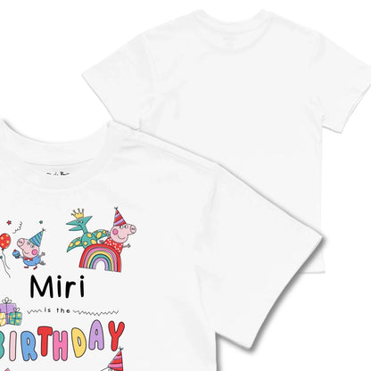 Kids TSHIRT Main Image Front and Back_white frontback front crop
