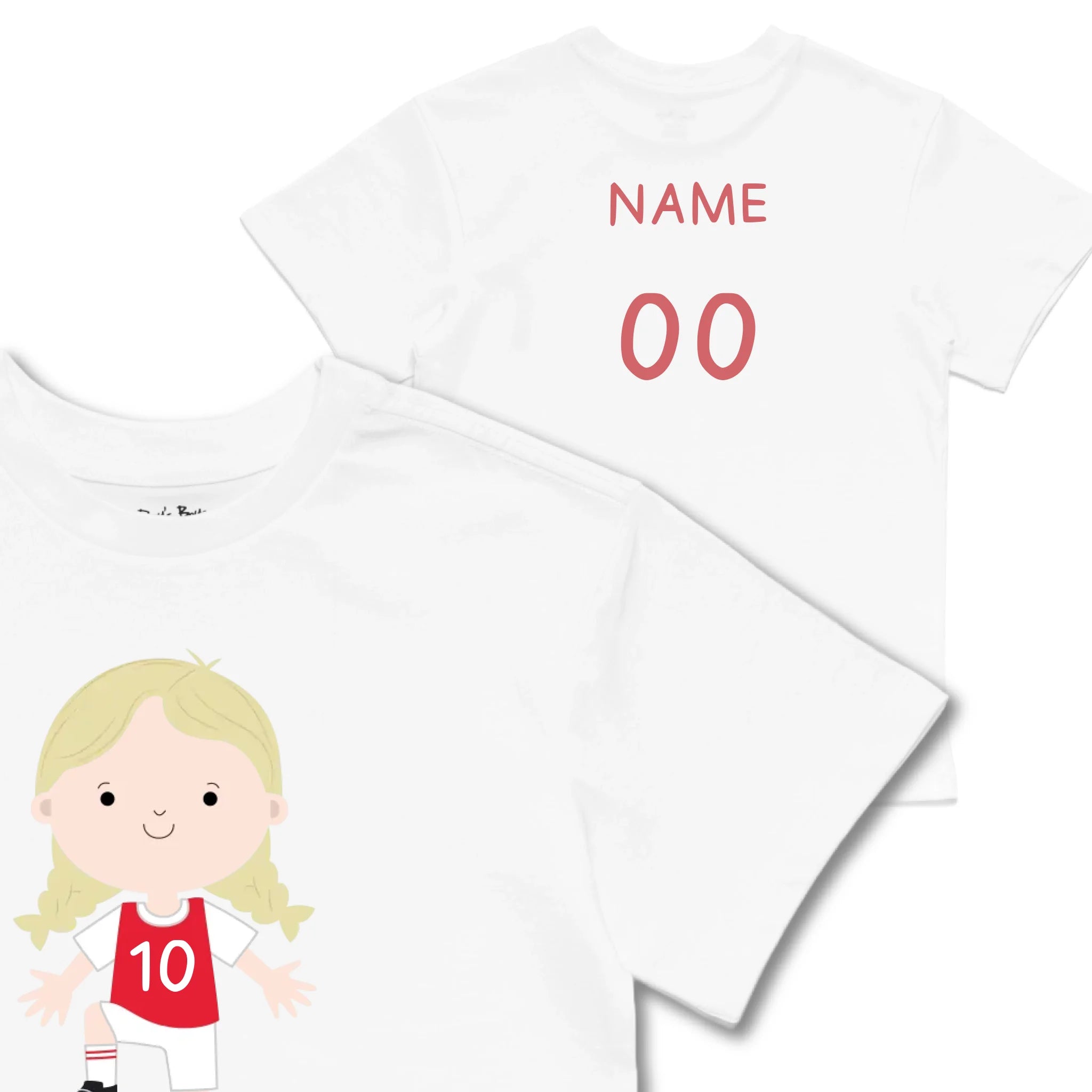 Kids TSHIRT Main Image Front and Back_white frontback front crop