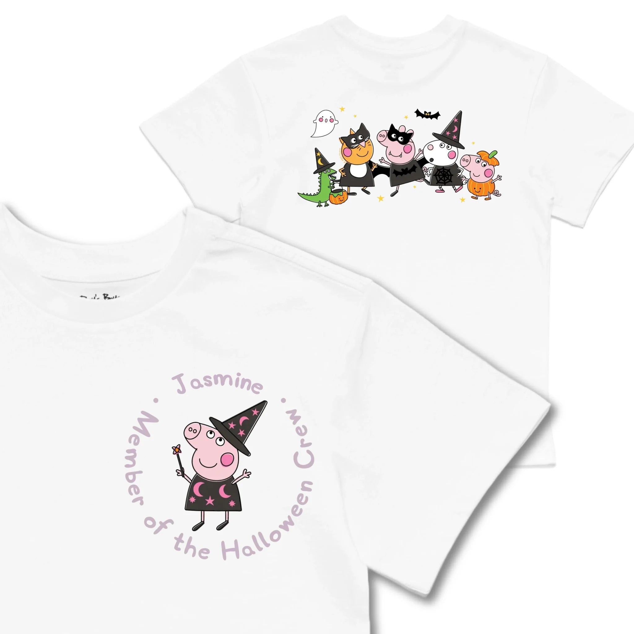 Kids TSHIRT Main Image Front and Back_white frontback front crop
