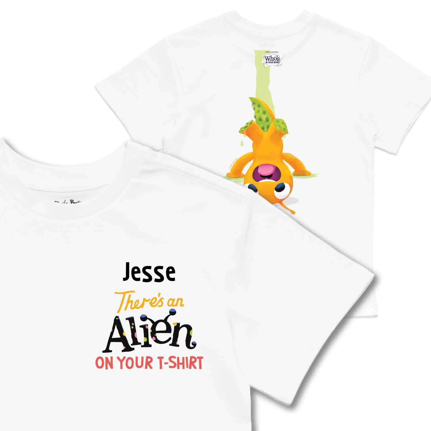 Kids TSHIRT Main Image Front and Back_white frontback front crop