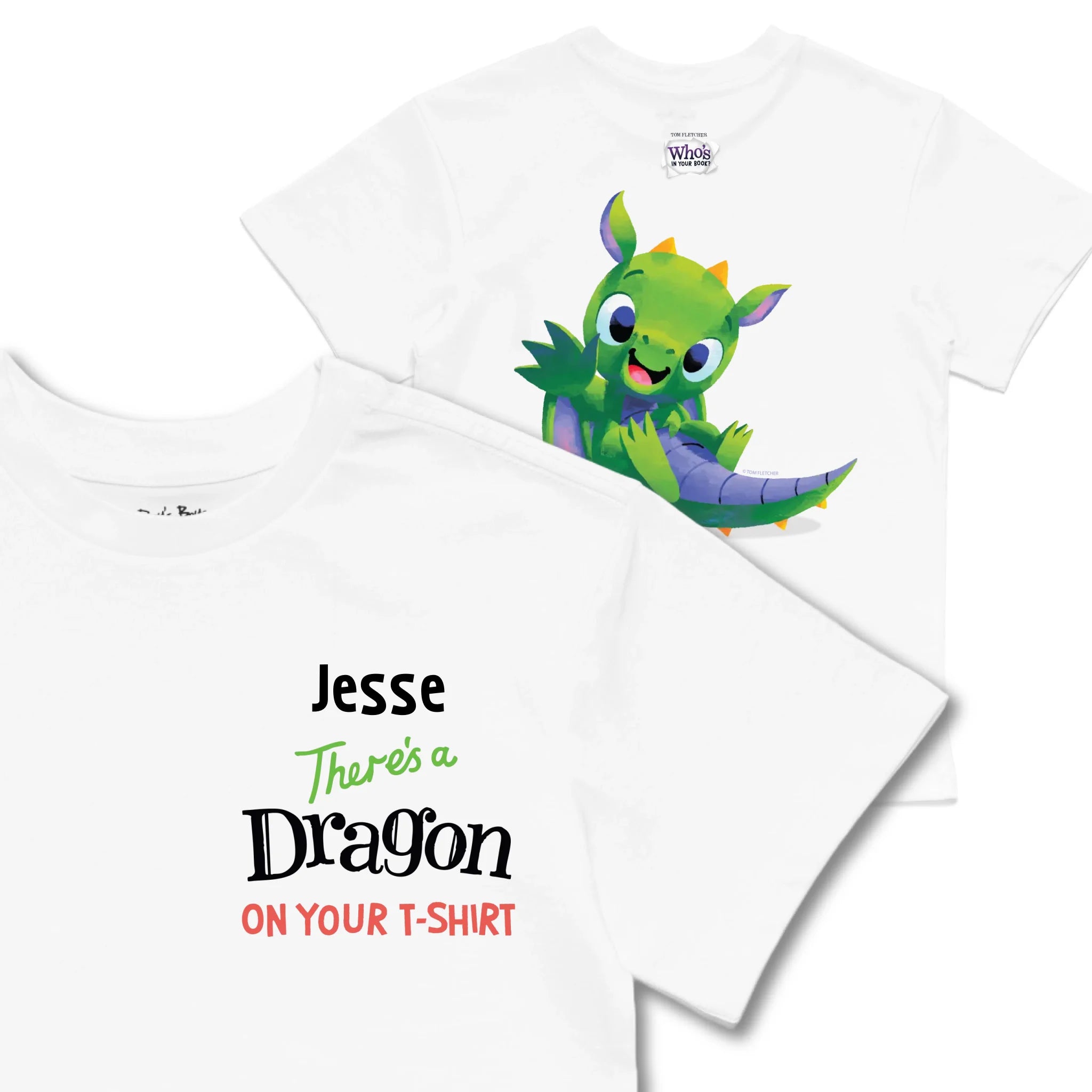 Kids TSHIRT Main Image Front and Back_white frontback front crop