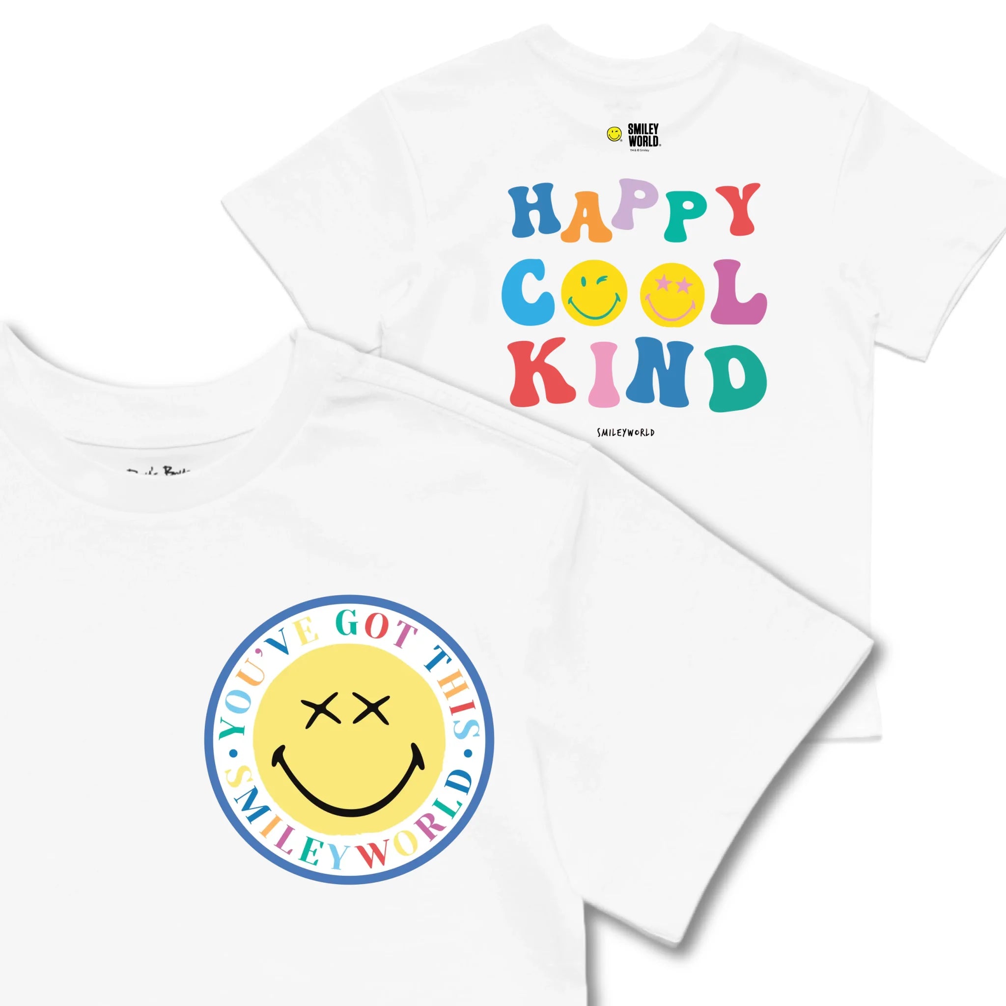 Kids TSHIRT Main Image Front and Back_white frontback front crop