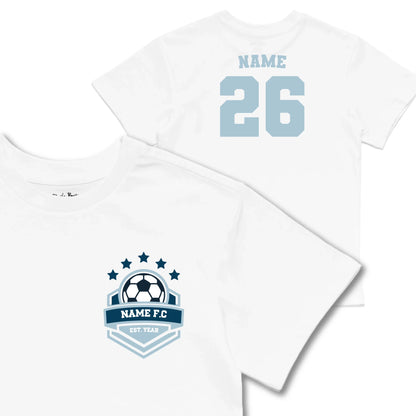 Kids TSHIRT Main Image Front and Back_white frontback front crop