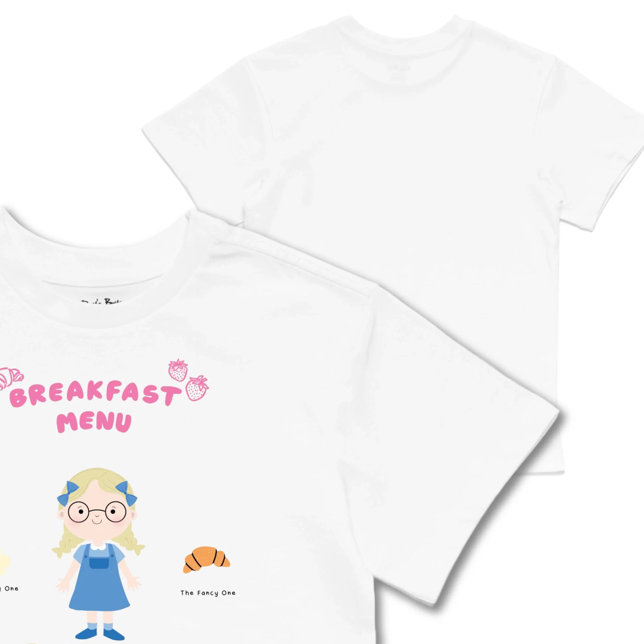 Kids TSHIRT Main Image Front and Back_white frontback front crop