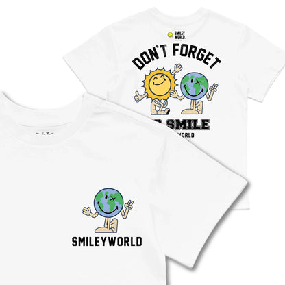 Kids TSHIRT Main Image Front and Back_White frontback back view