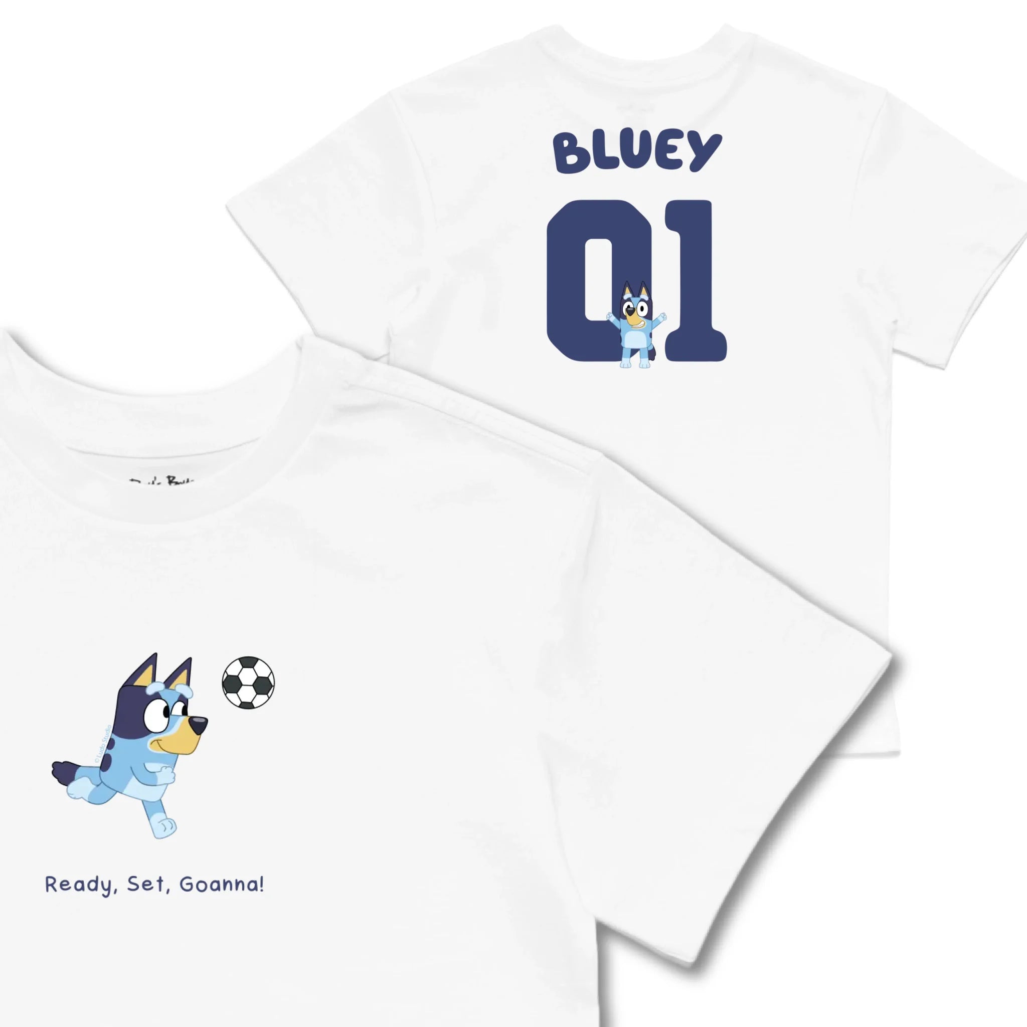 Kids TSHIRT Main Image Front and Back_White frontback back view