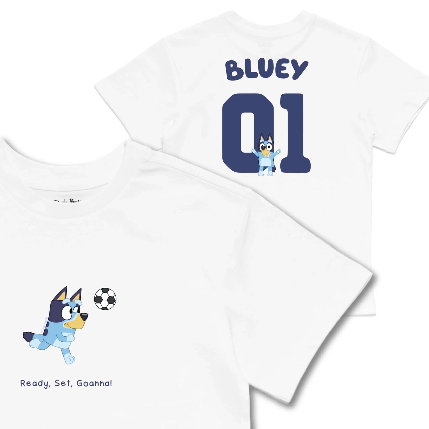 Kids TSHIRT Main Image Front and Back_White frontback back view
