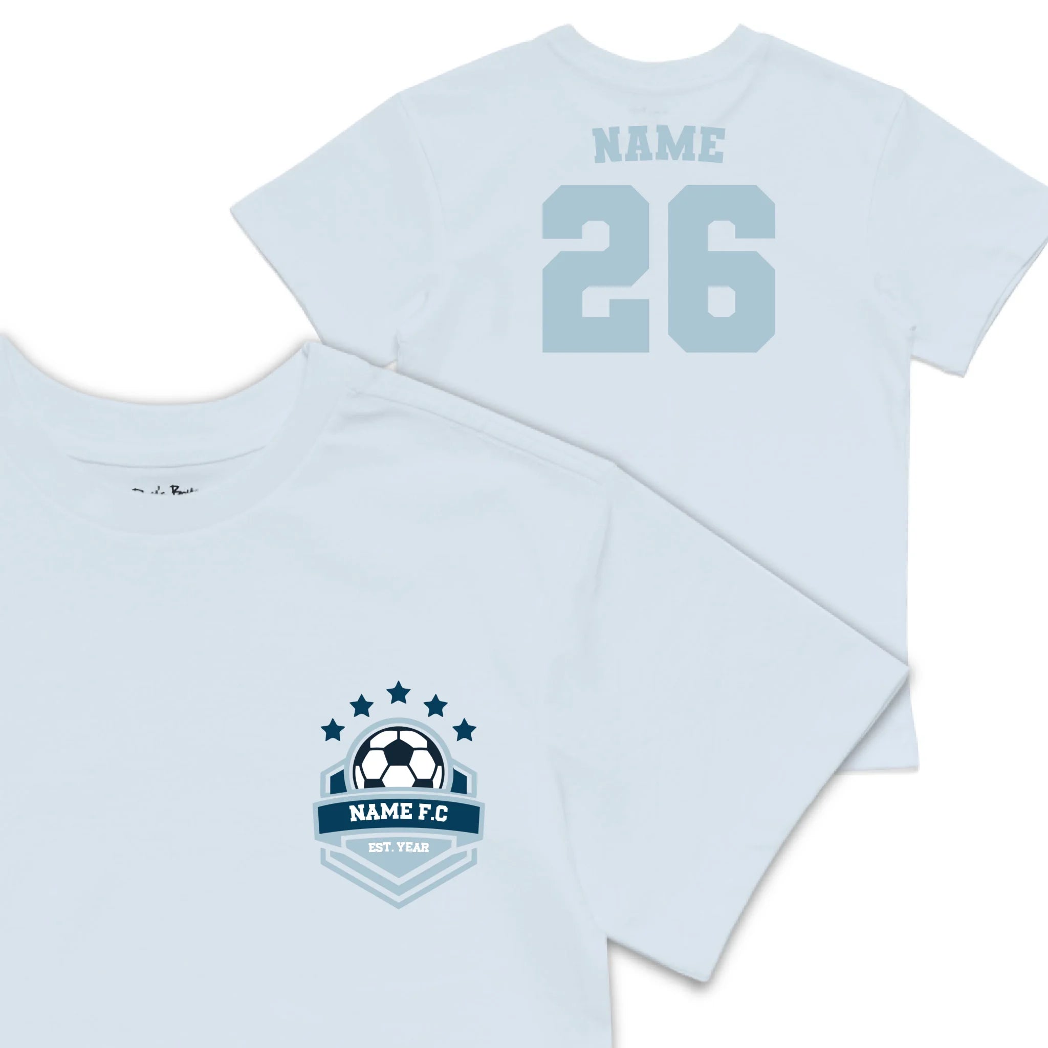 Roys Boys blue T-Shirt Imagery_0008_Older Kids front back