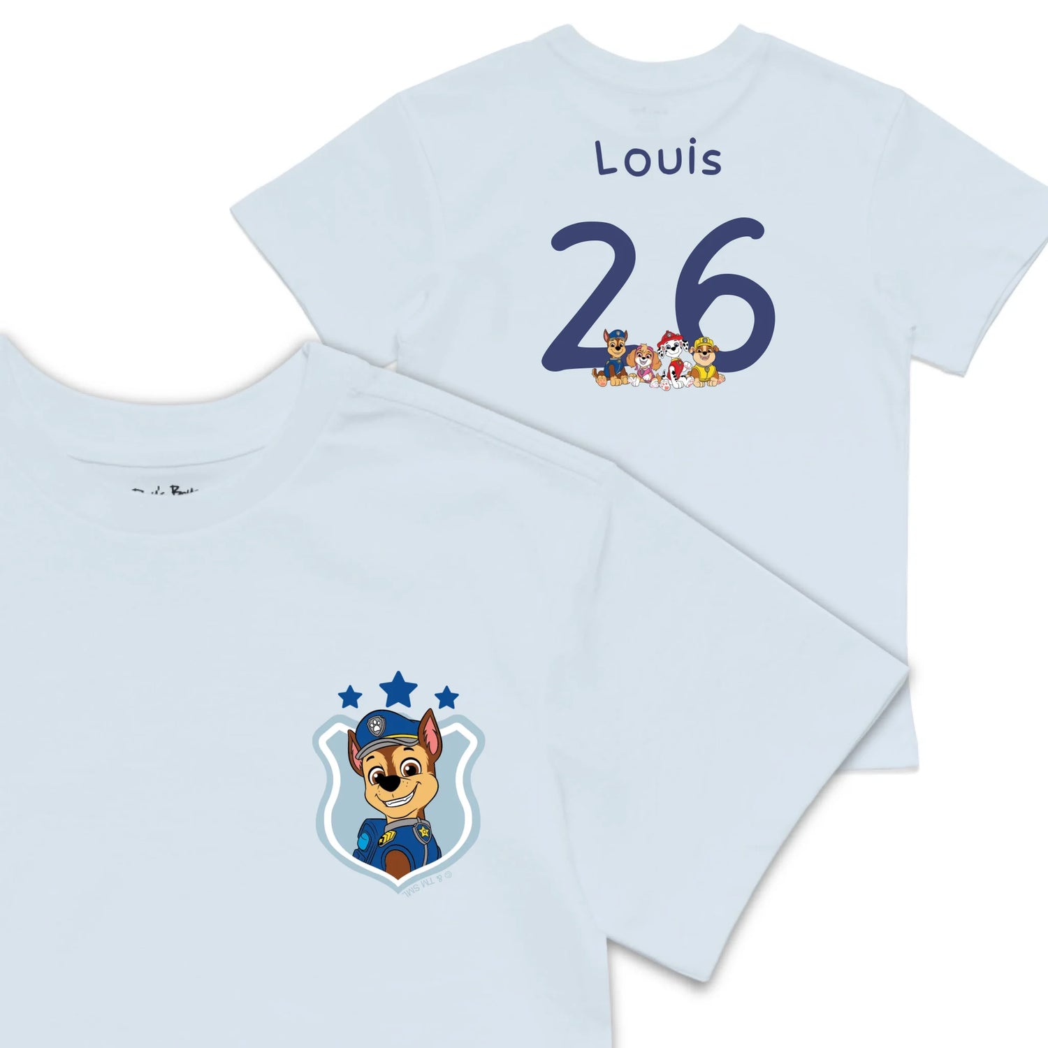 Roys Boys blue T-Shirt Imagery_0008_Older Kids front back