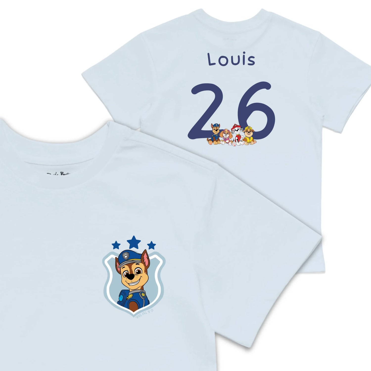 Roys Boys blue T-Shirt Imagery_0008_Older Kids front back