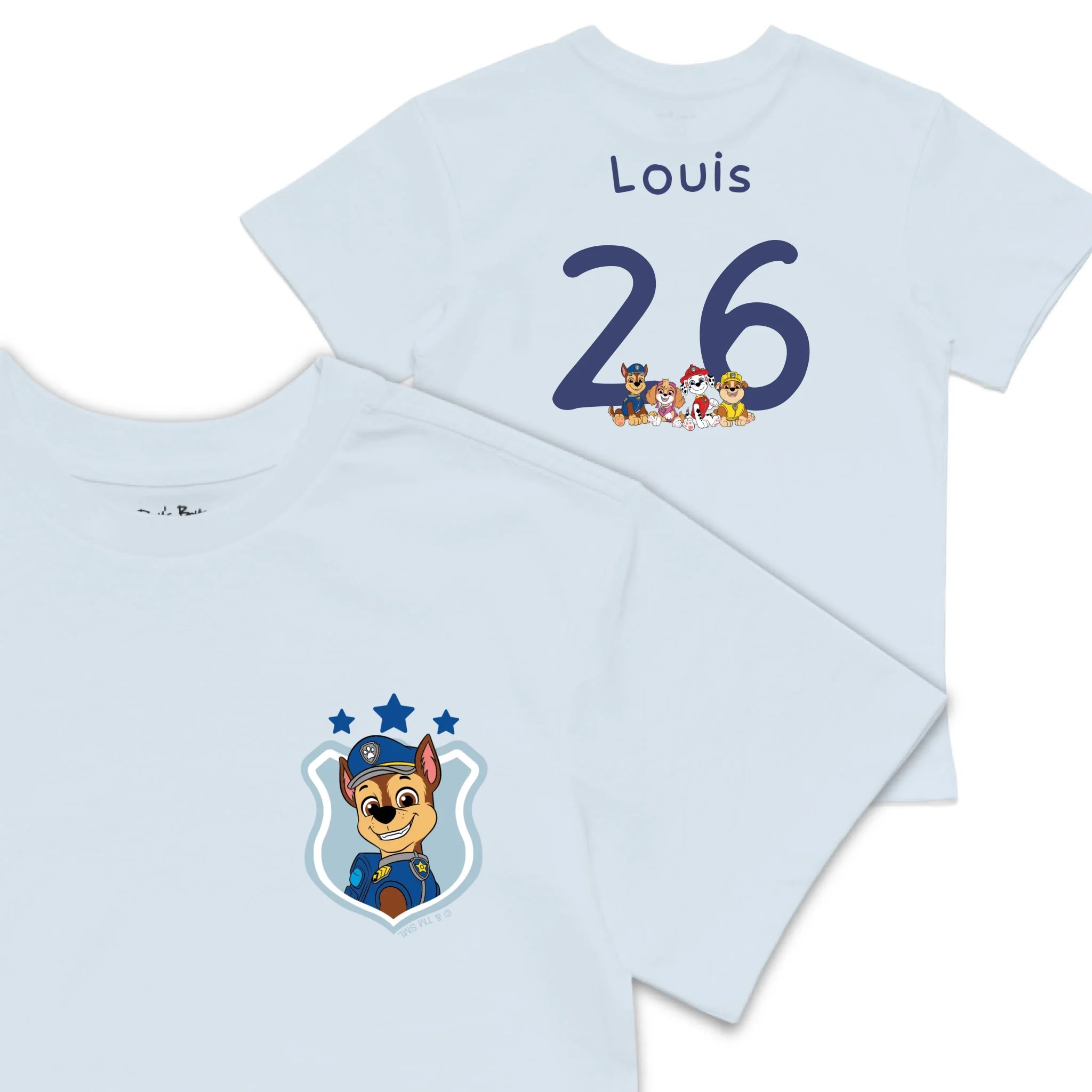 Roys Boys blue T-Shirt Imagery_0008_Older Kids front back