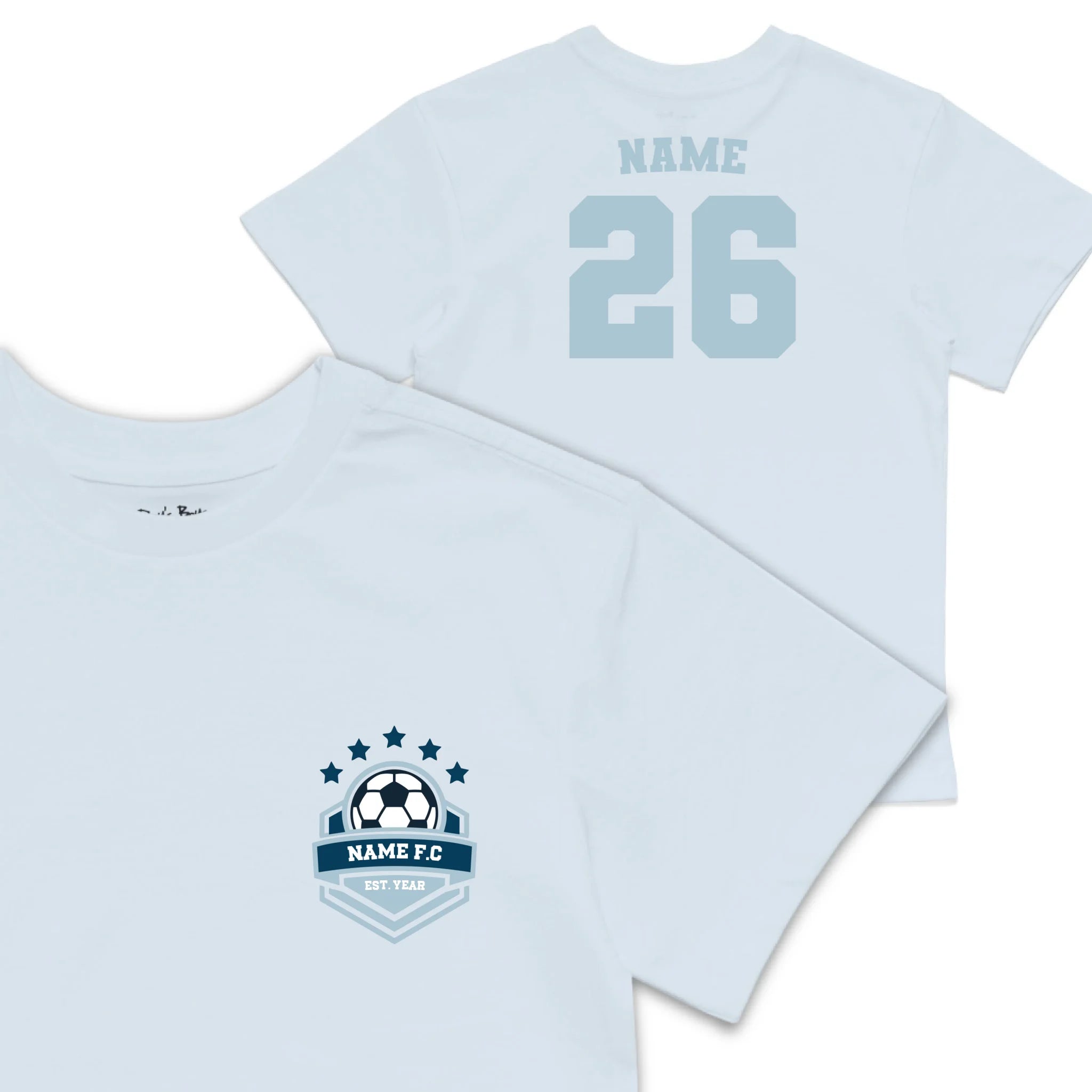 Roys Boys blue T-Shirt Imagery_0008_Older Kids front back