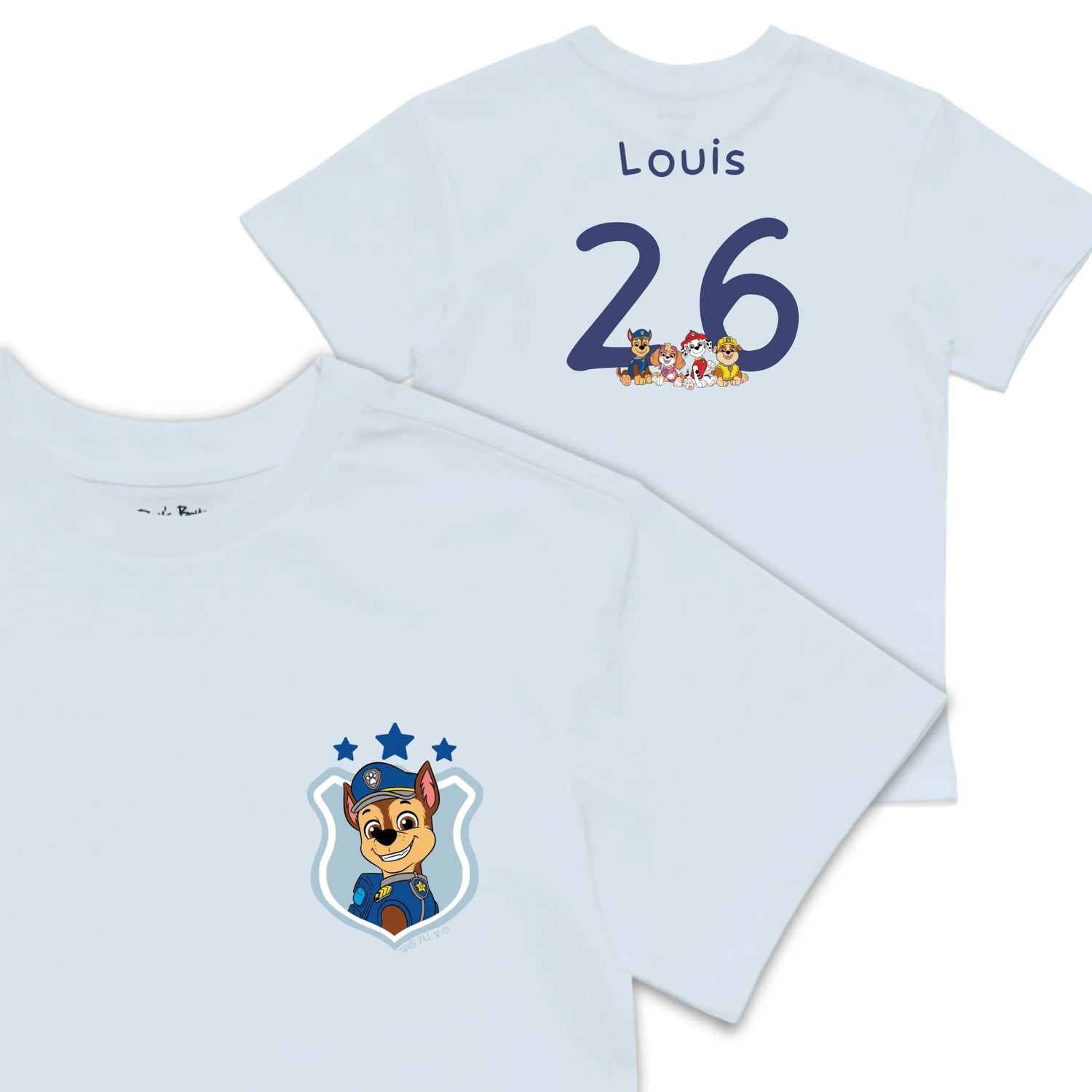 Roys Boys blue T-Shirt Imagery_0008_Older Kids front back