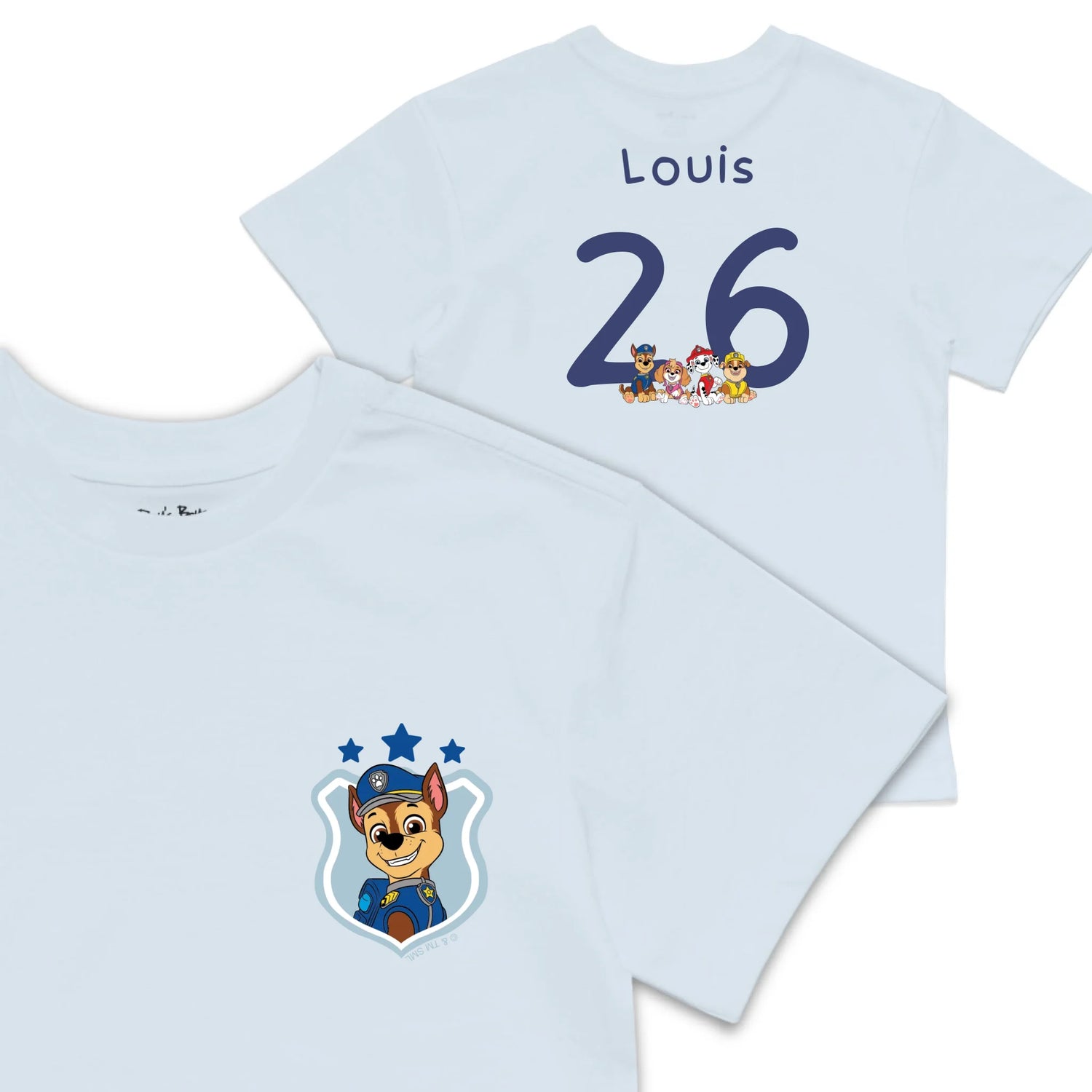 Roys Boys blue T-Shirt Imagery_0008_Older Kids front back