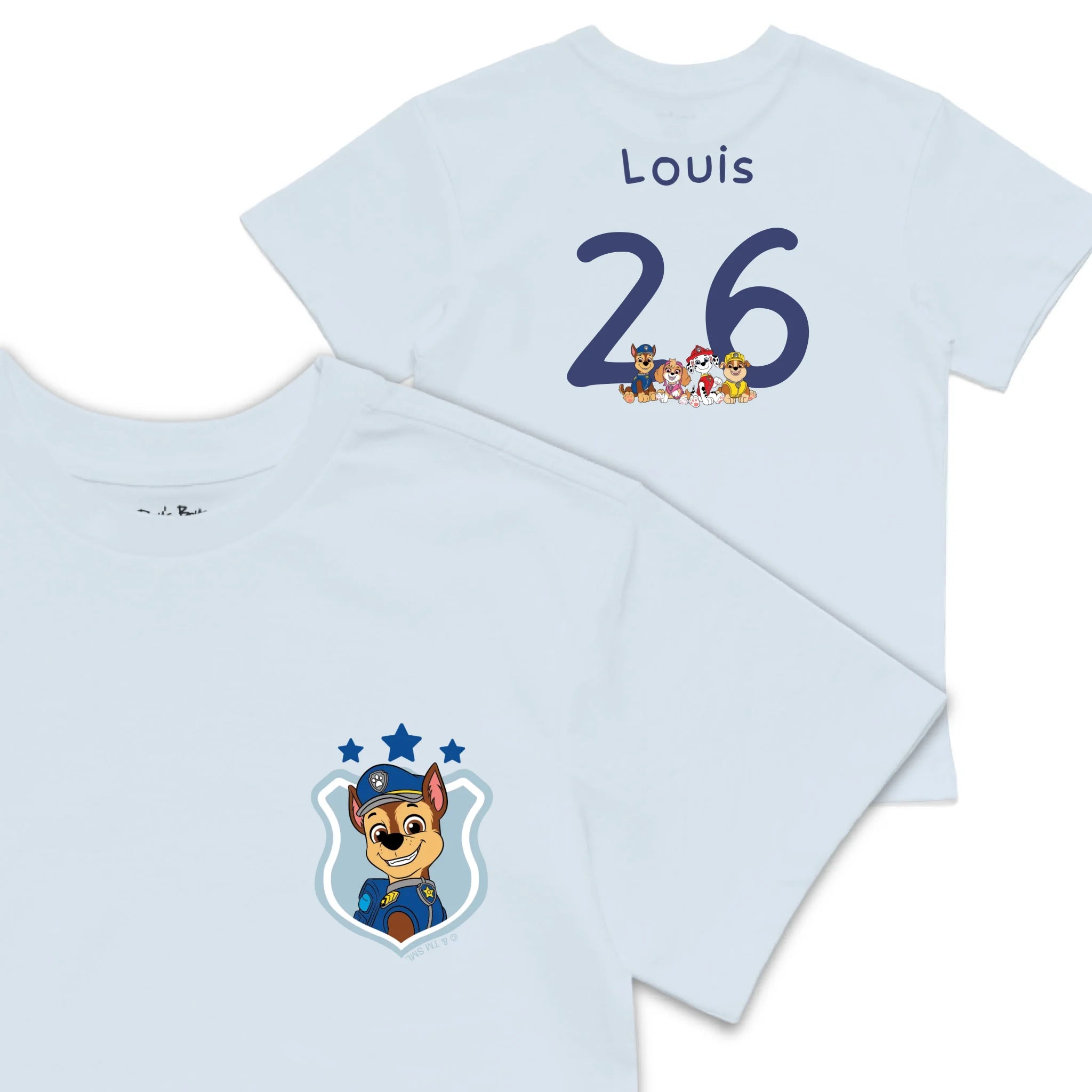 Roys Boys blue T-Shirt Imagery_0008_Older Kids front back