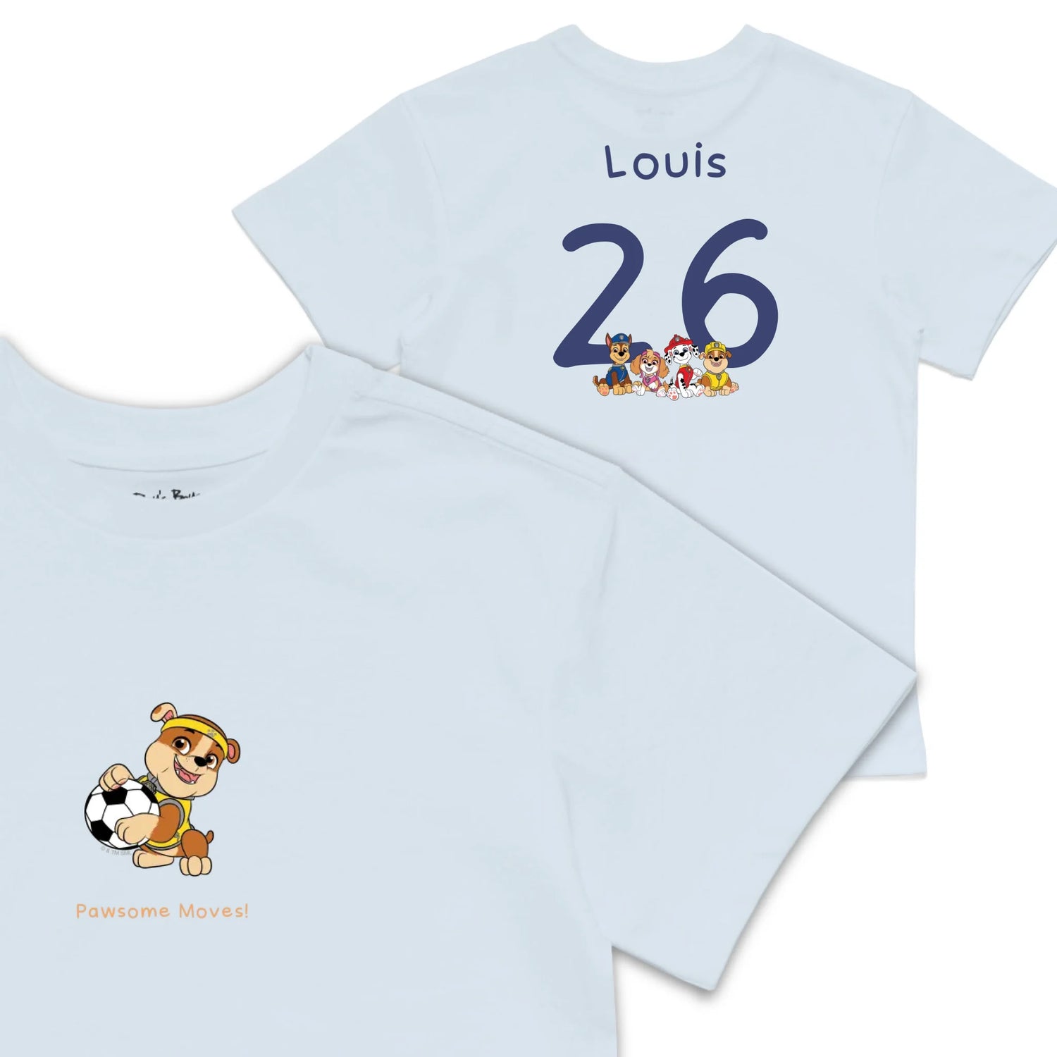 Roys Boys blue T-Shirt Imagery_0008_Older Kids front back