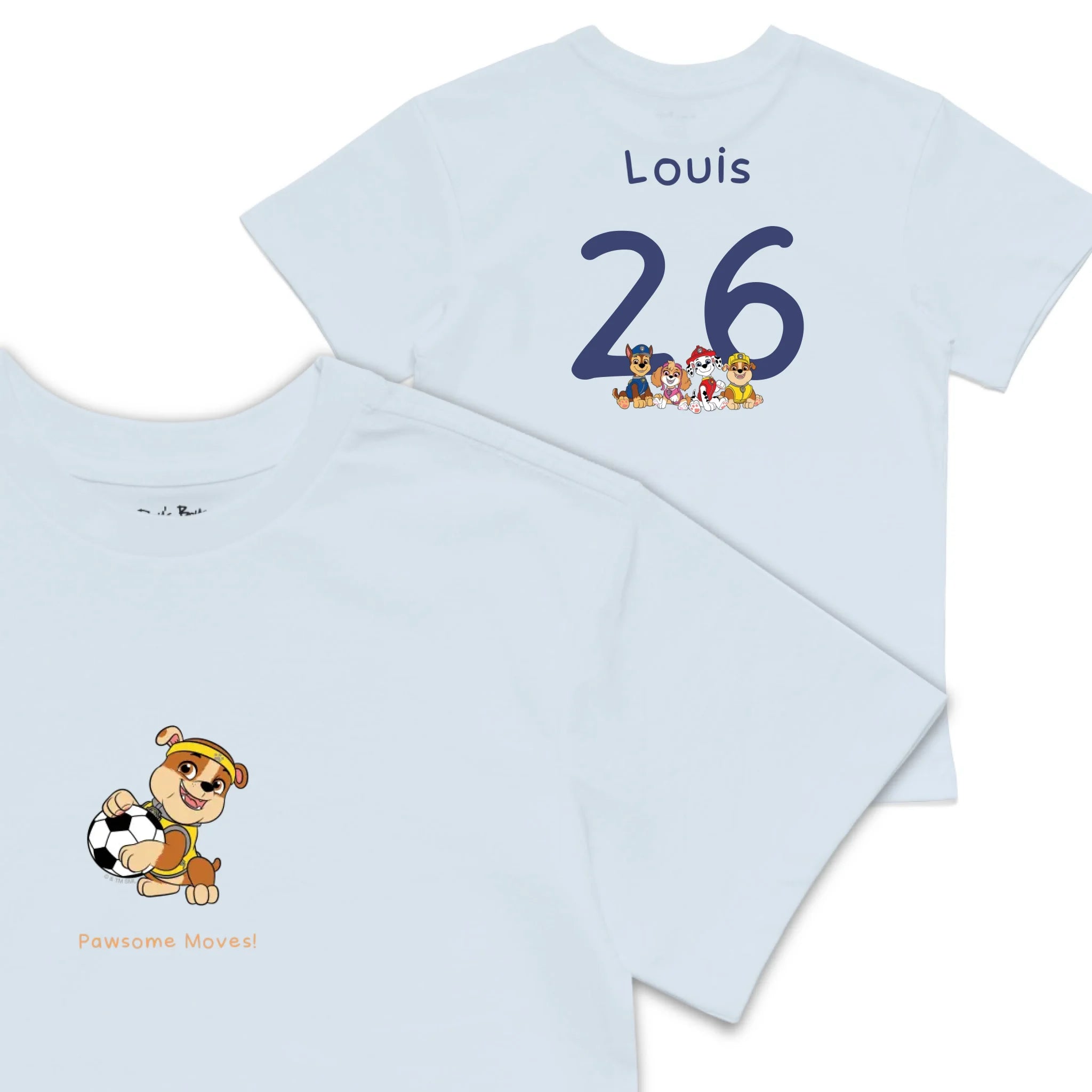 Roys Boys blue T-Shirt Imagery_0008_Older Kids front back