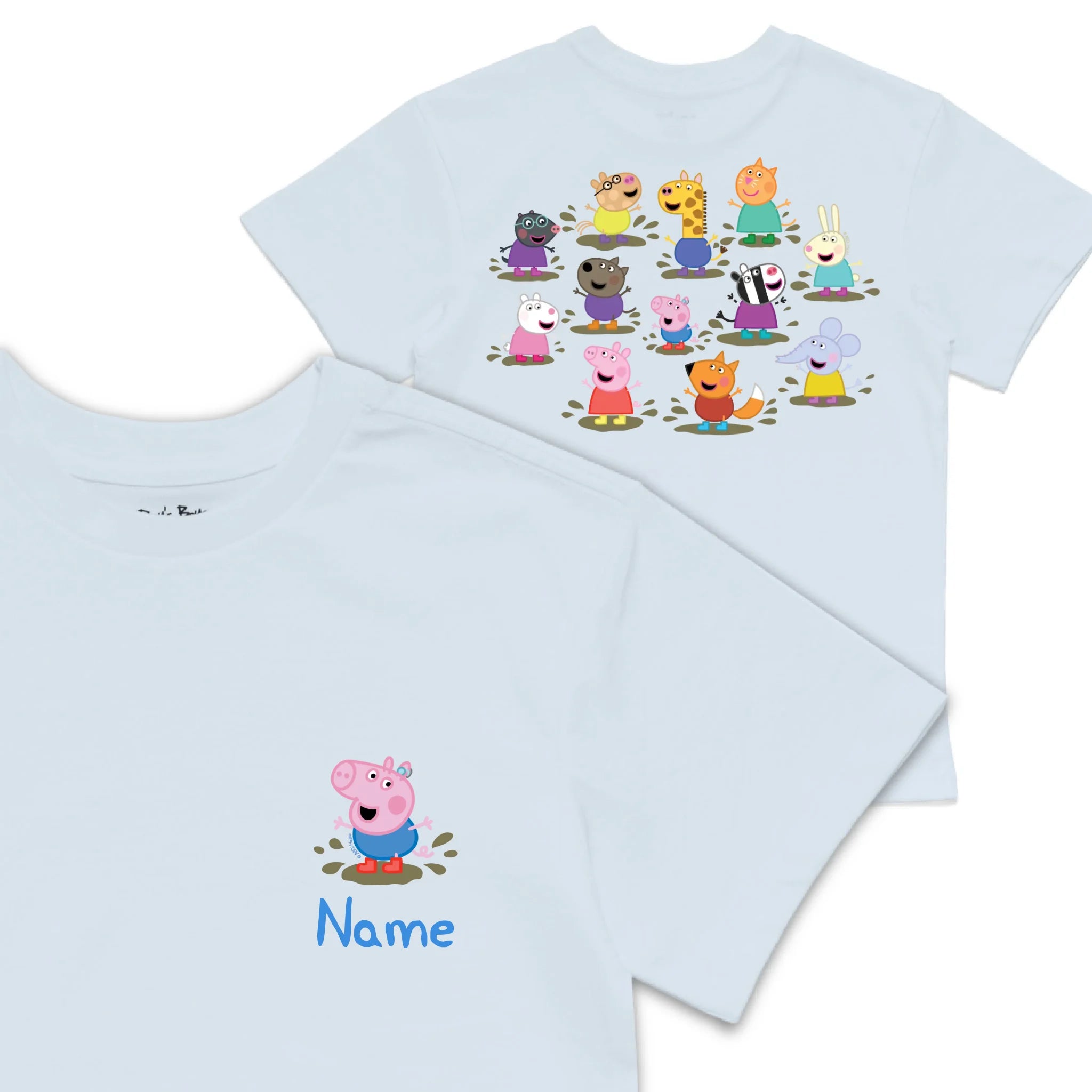 Roys Boys blue T-Shirt Imagery_0008_Older Kids front back