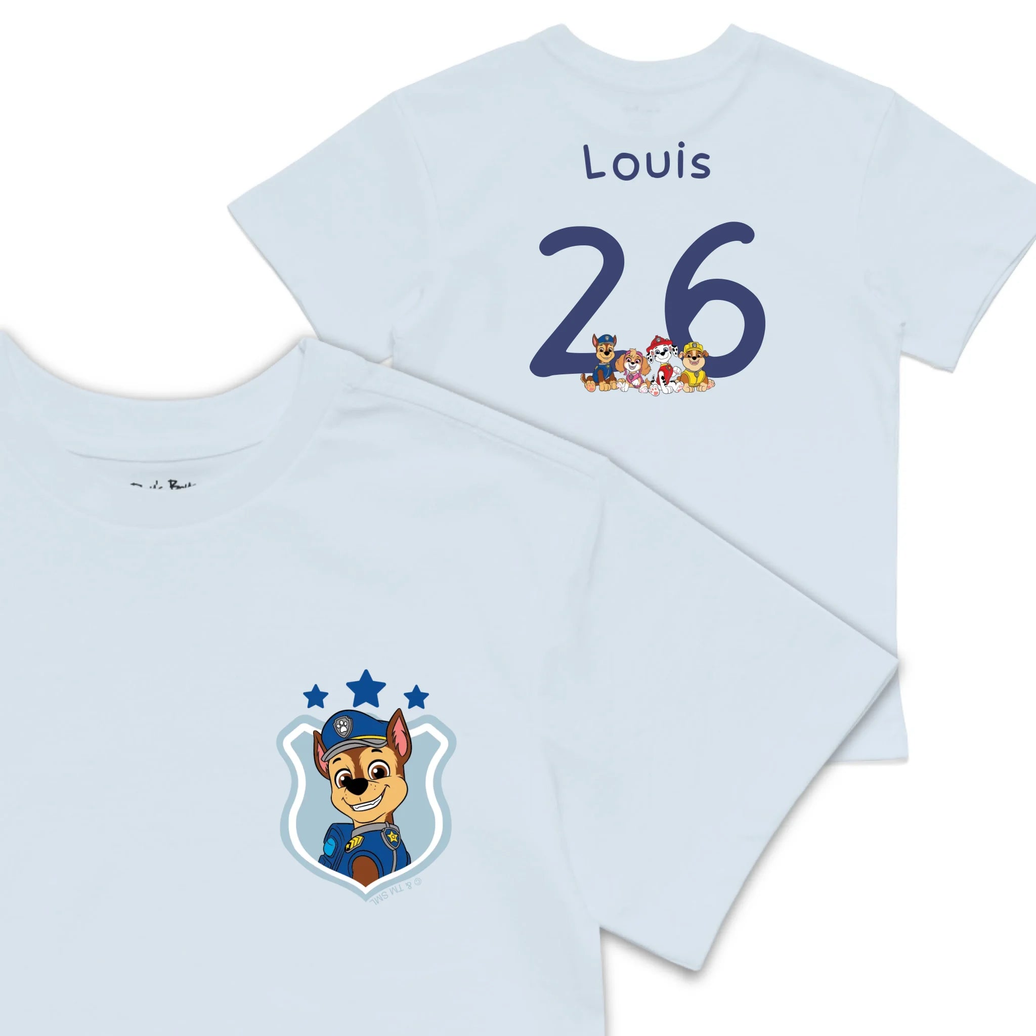 Roys Boys blue T-Shirt Imagery_0008_Older Kids front back