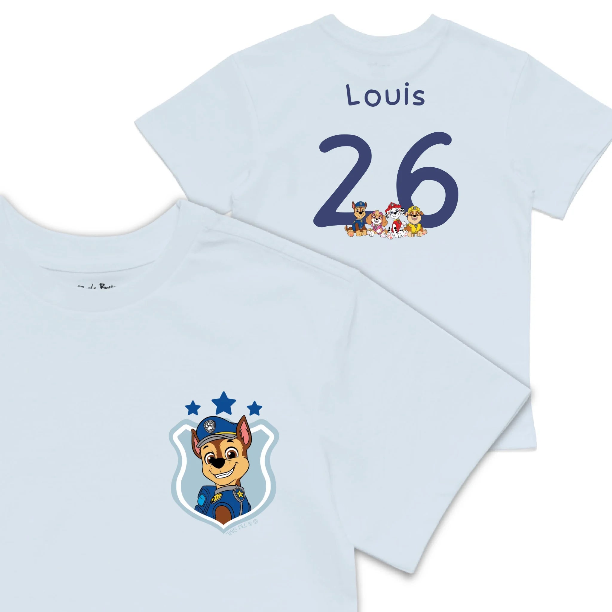 Roys Boys blue T-Shirt Imagery_0008_Older Kids front back