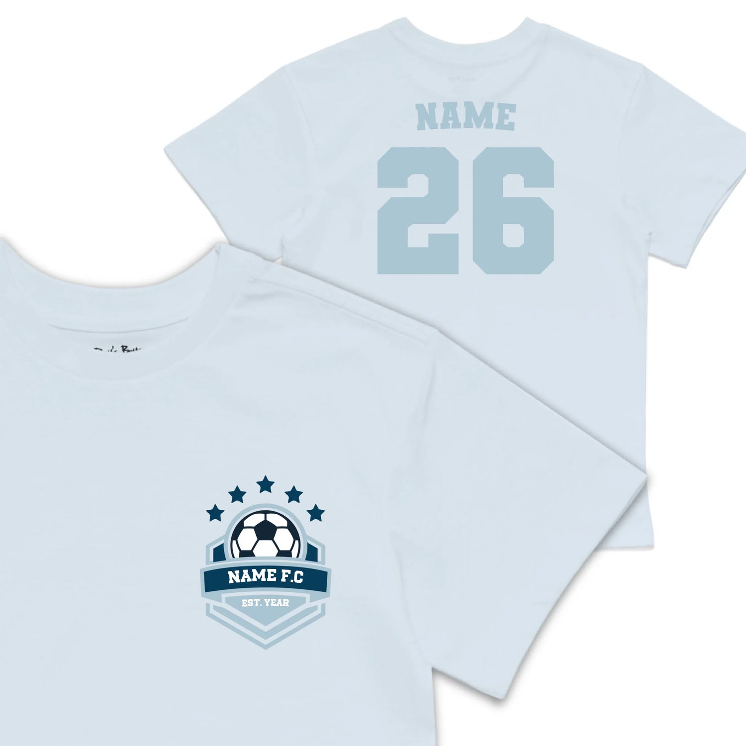 Roys Boys blue T-Shirt Imagery_0008_Older Kids front back