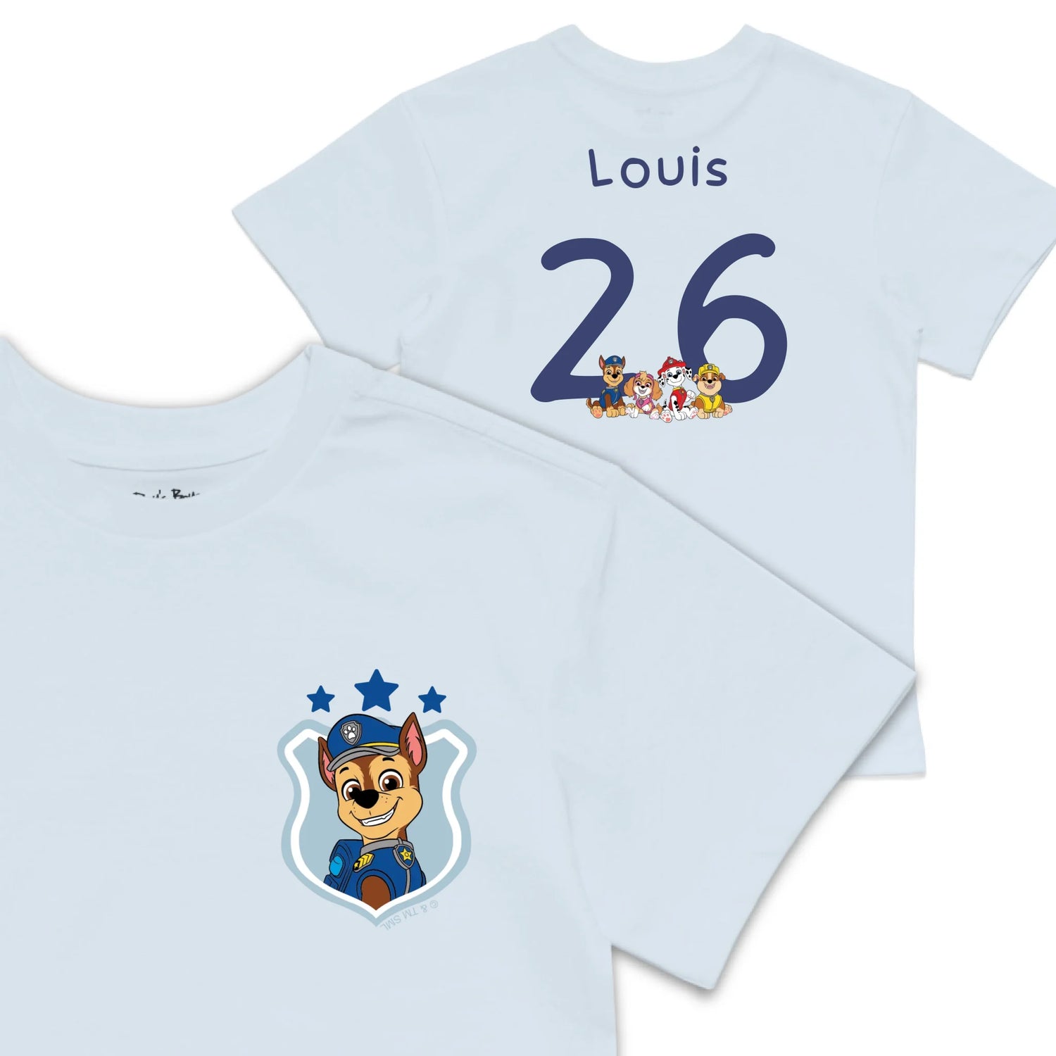 Roys Boys blue T-Shirt Imagery_0008_Older Kids front back