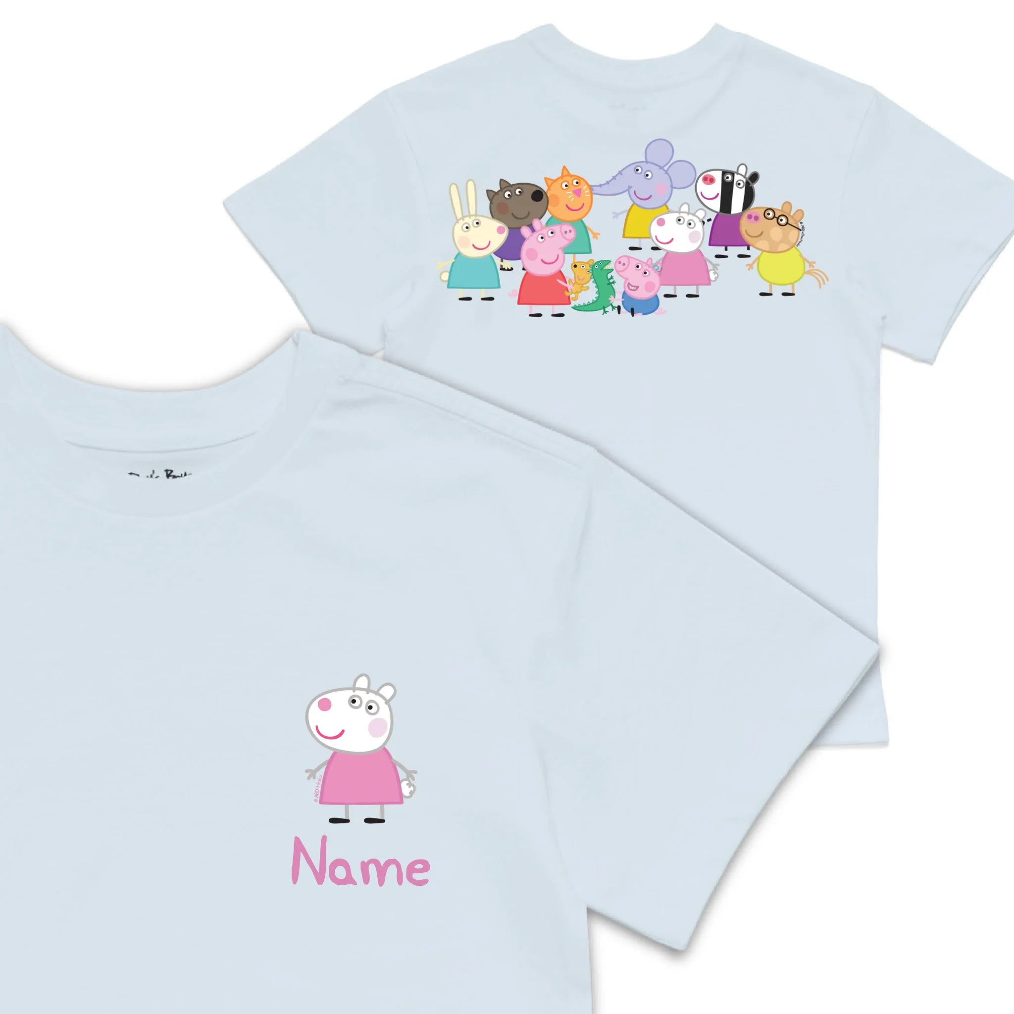 Roys Boys blue T-Shirt Imagery_0008_Older Kids front back