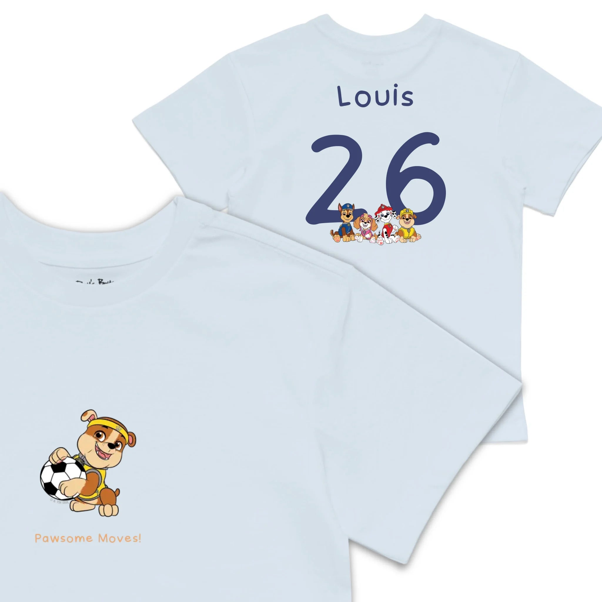 Roys Boys blue T-Shirt Imagery_0008_Older Kids front back