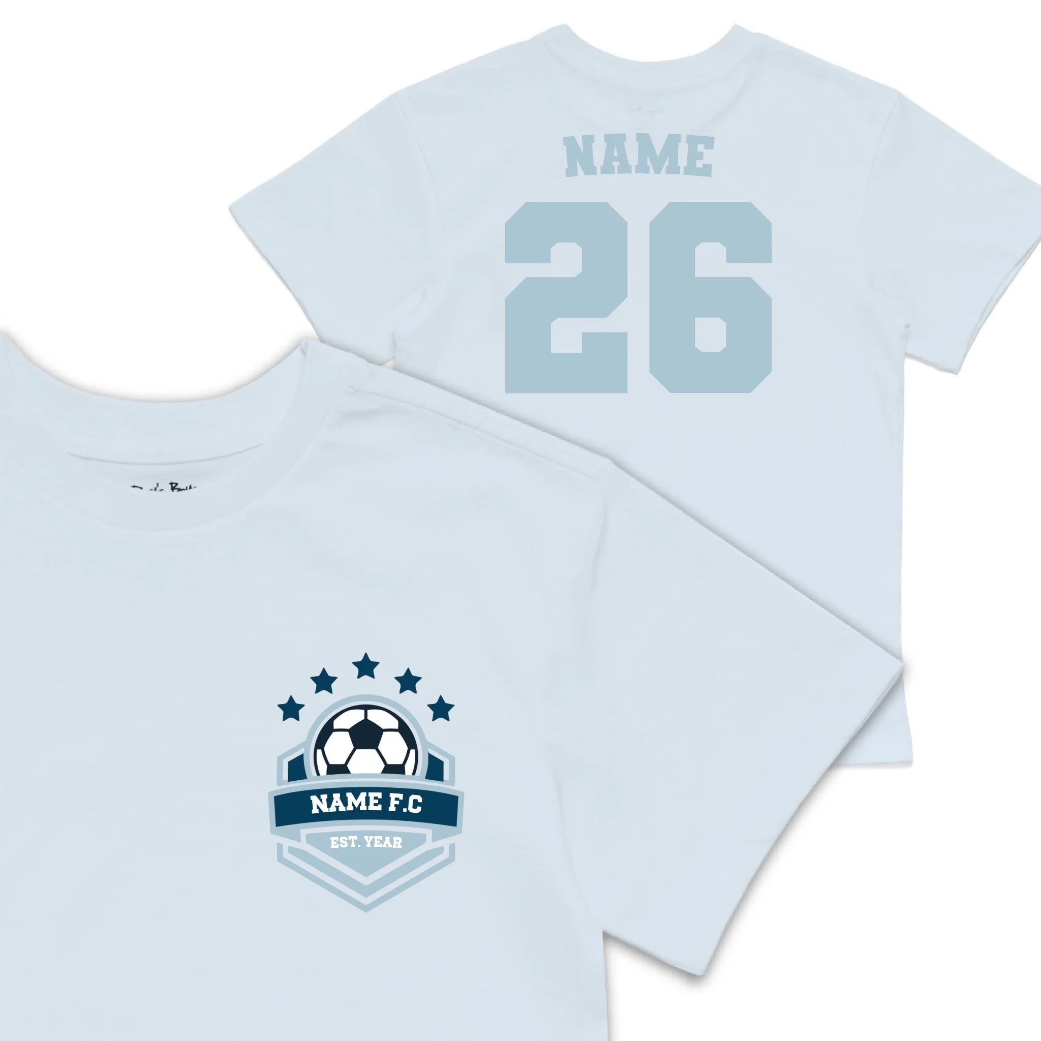 Roys Boys blue T-Shirt Imagery_0008_Older Kids front back