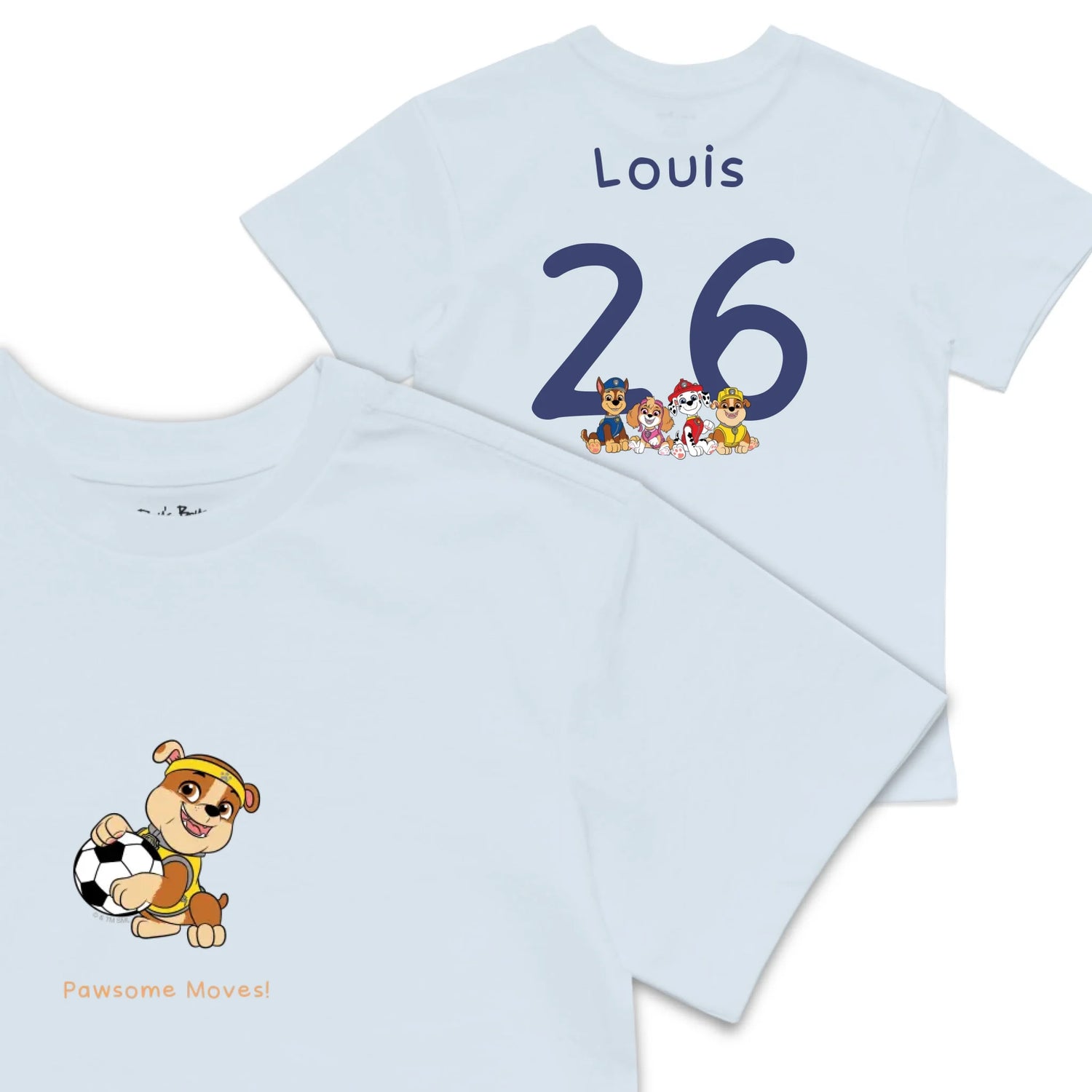 Roys Boys blue T-Shirt Imagery_0008_Older Kids front back