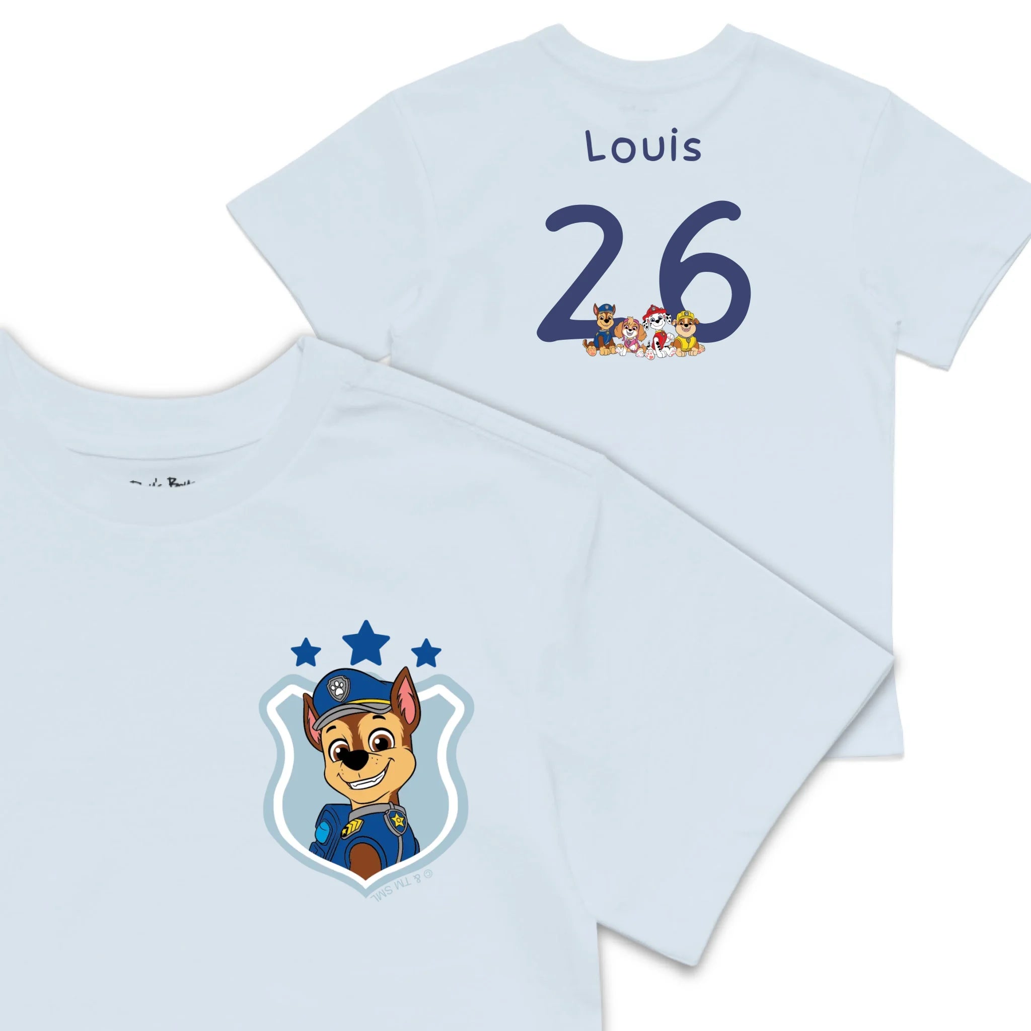Roys Boys blue T-Shirt Imagery_0008_Older Kids front back